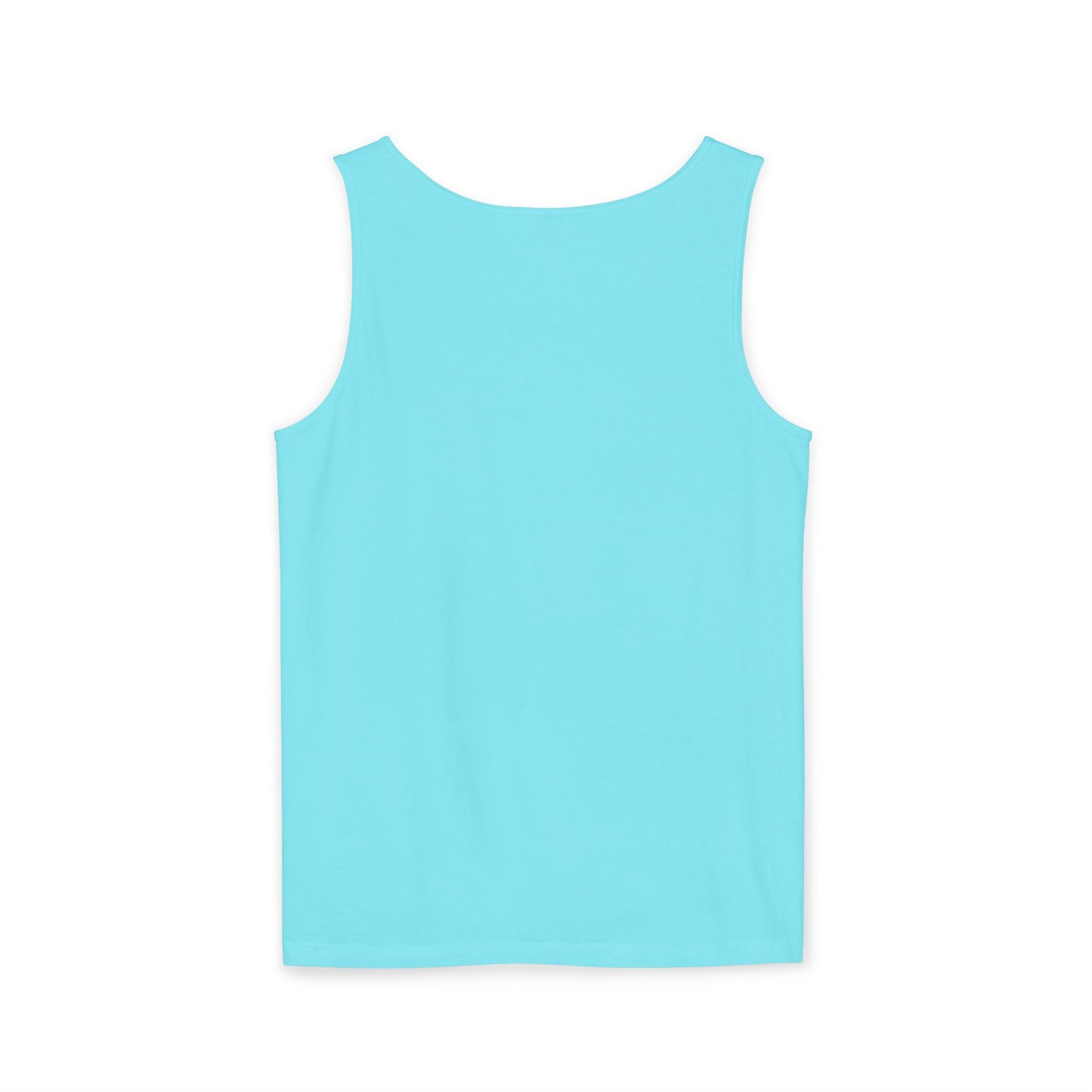 Unisex Garment-Dyed, Tank Top, Virgo Design, Pop Art v1, 100% US cotton