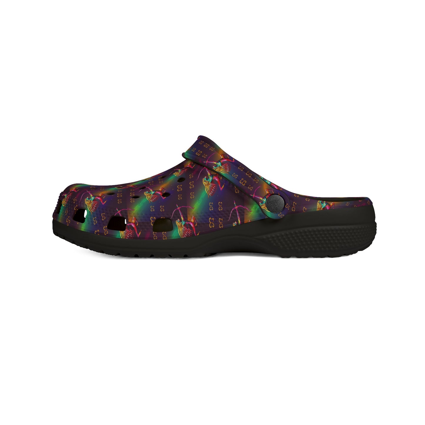 EVA Foam Rubber Shoes, (AOP), Sagittarius, Zodiac v1, Pattern