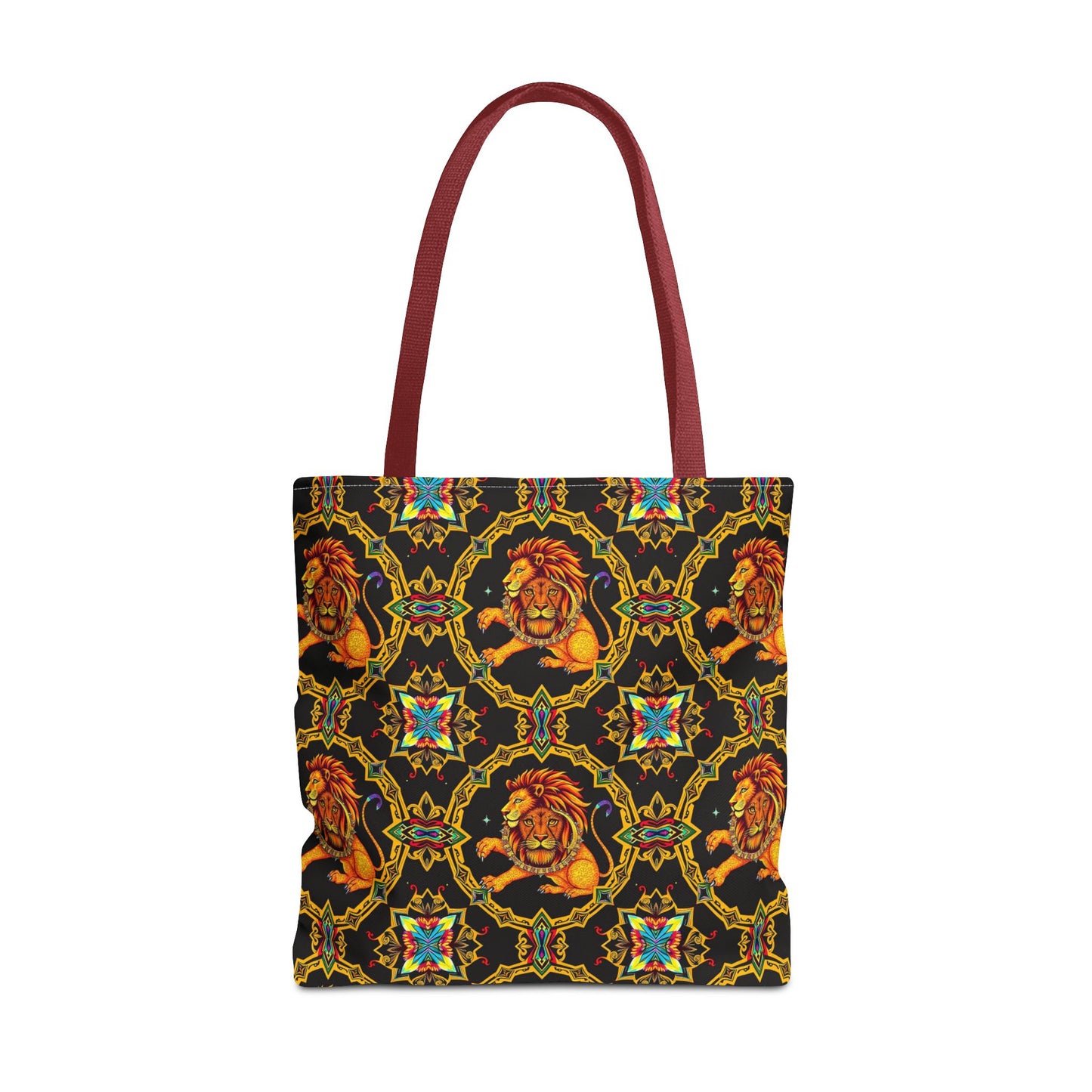 Tote Bag (AOP), Leo, Zodiac, Jewel Pattern