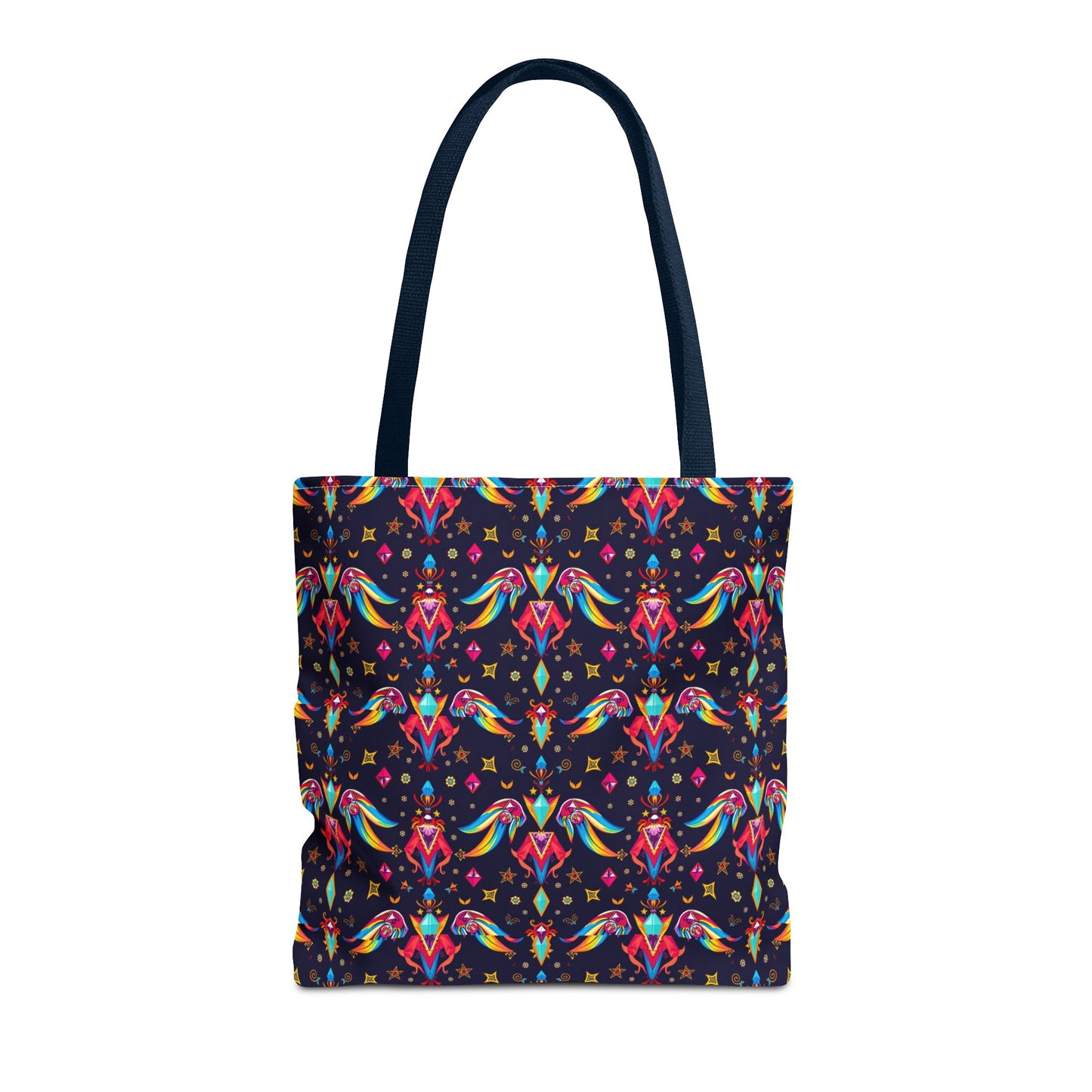 Tote Bag (AOP), Virgo, Zodiac v1, Jewel Pattern