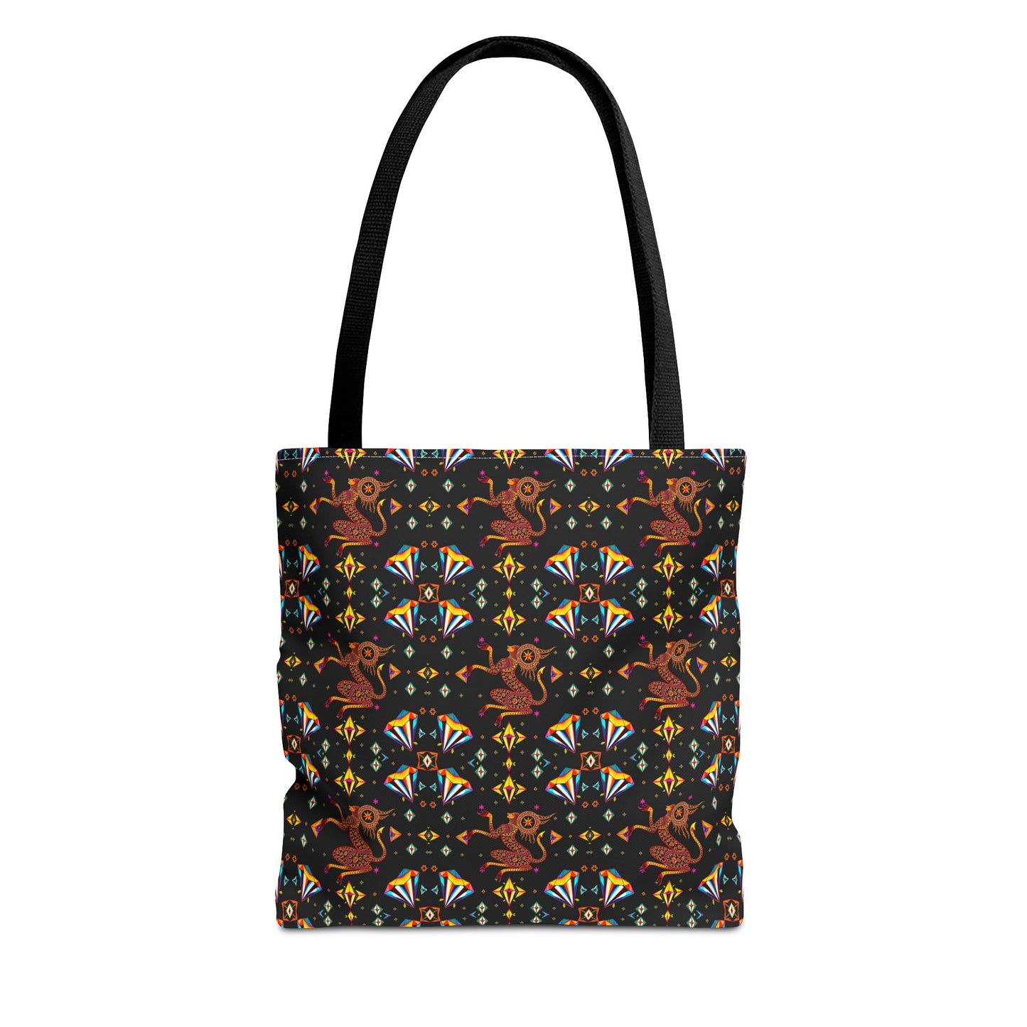 Tote Bag (AOP), Virgo, Zodiac, Jewel Pattern
