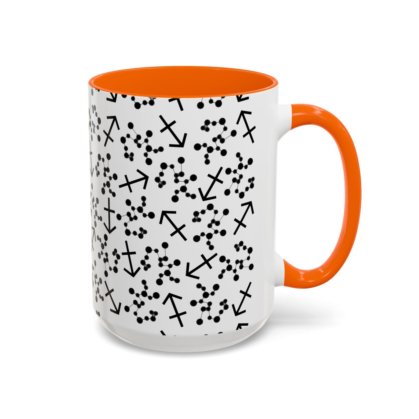 Accent Coffee Mug with the Sagittarius sign (11, 15oz)