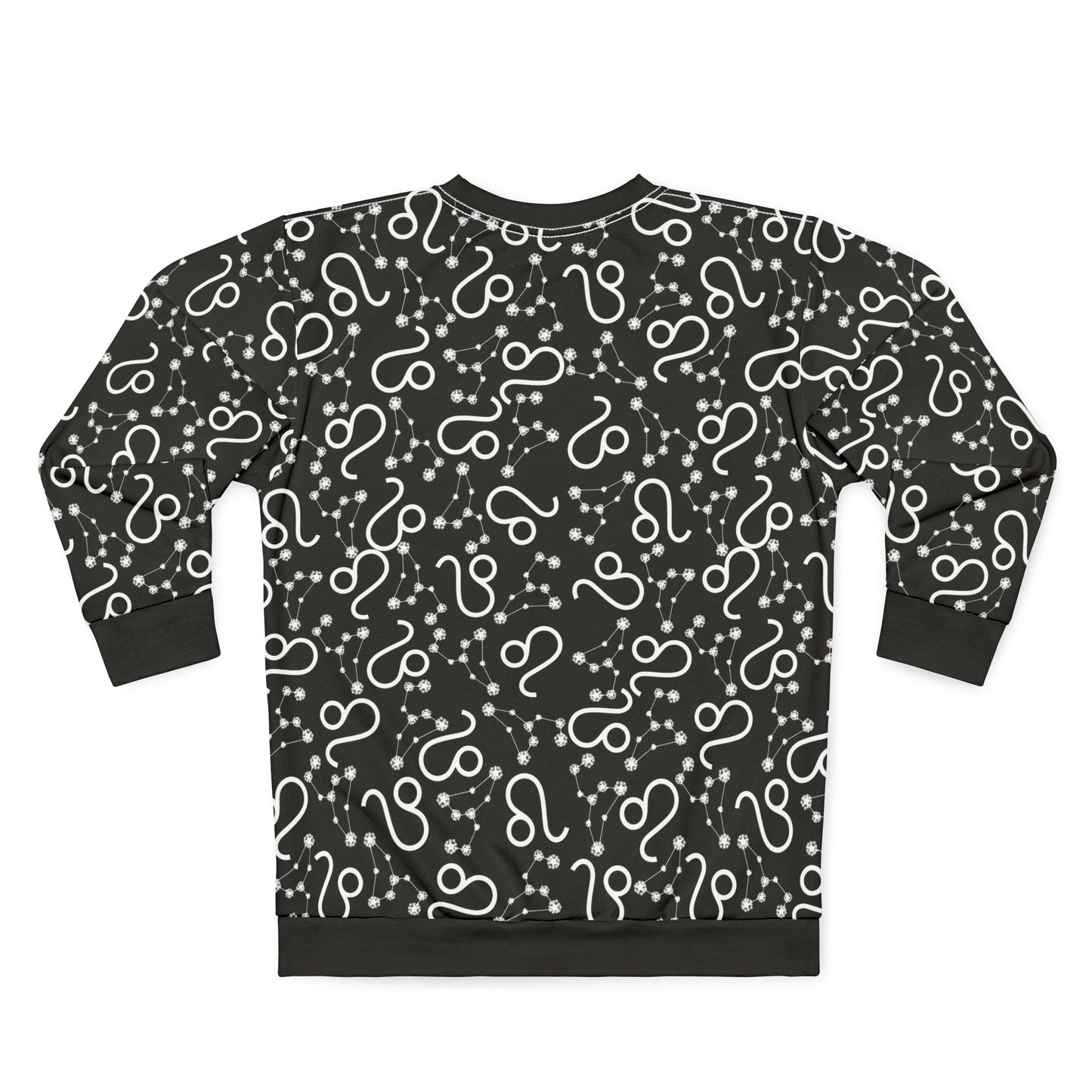 Zodiac AOP Unisex Sweatshirt Leo Zodiac Sign
