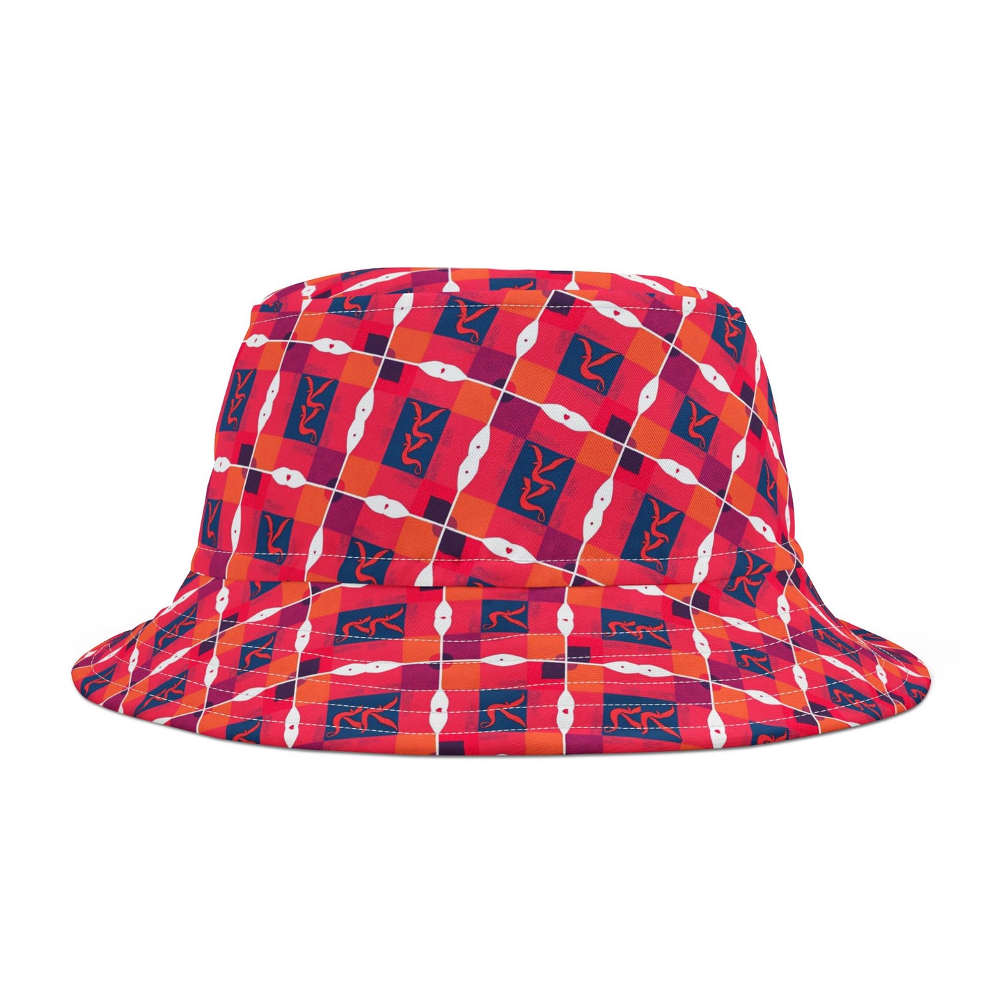 Bucket Hat, (AOP), Sagittarius v1, Zodiac, Shape Pattern