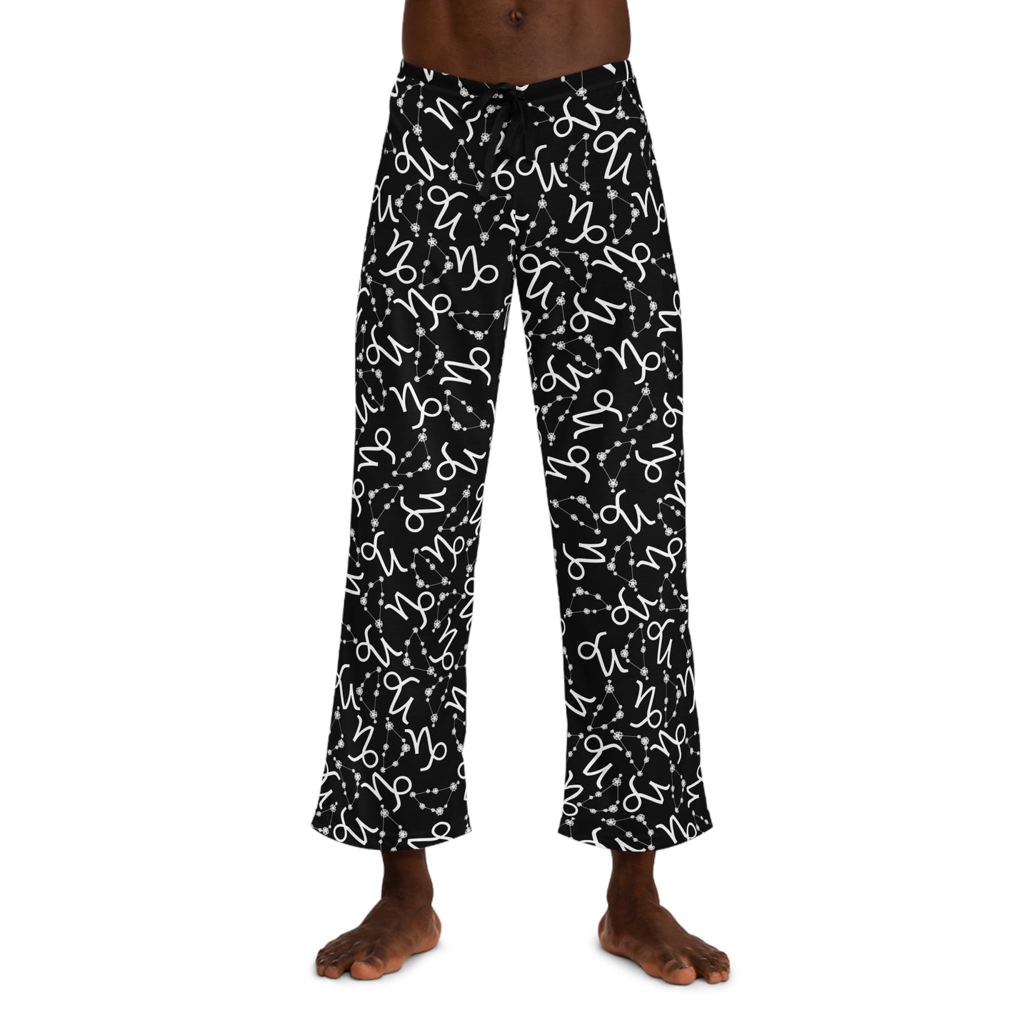 Men's Zodiac Pajama Pants (AOP) Capricorn Zodiac Sign