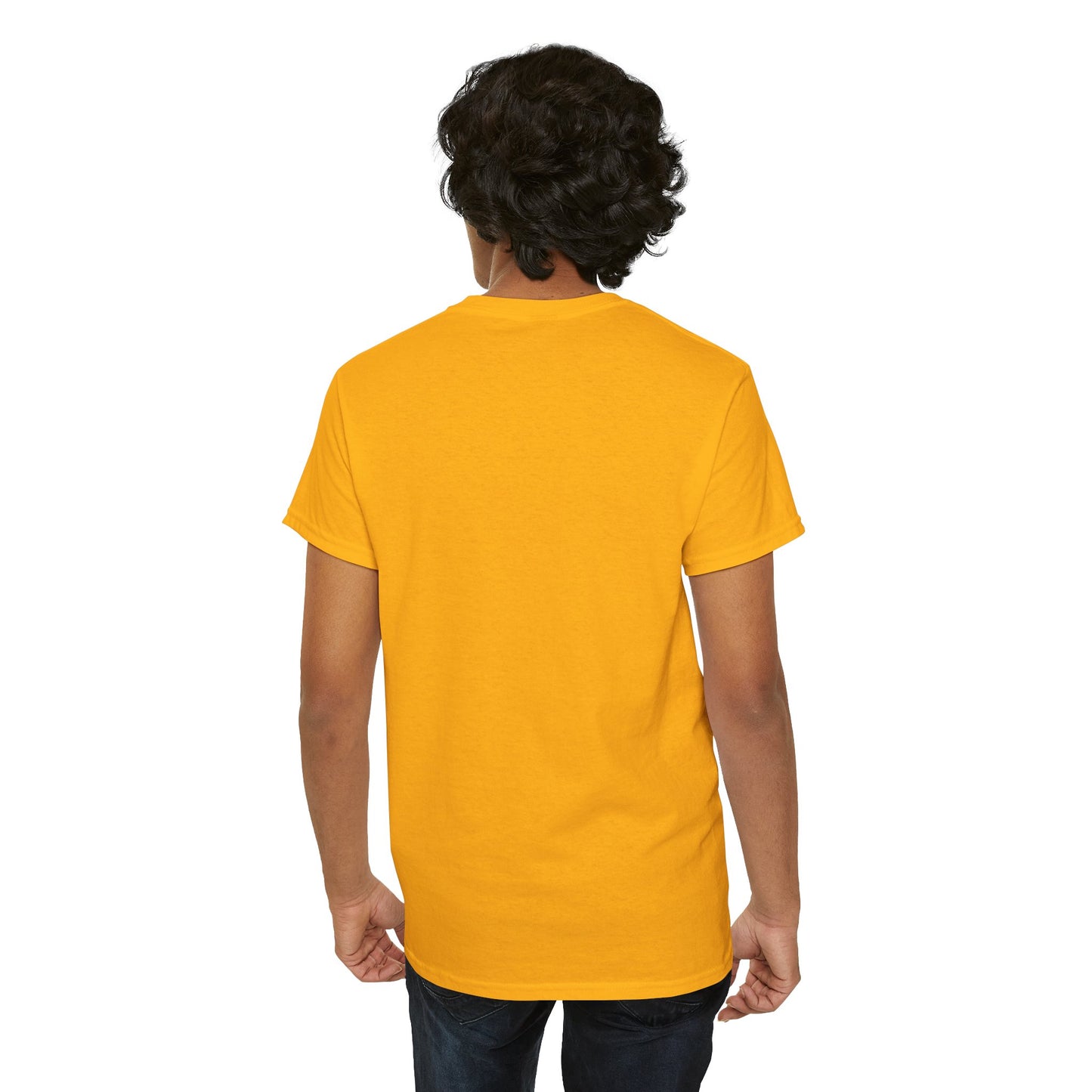Unisex Heavy Cotton T-Shirt, Aries God 3v, Zodiac Design