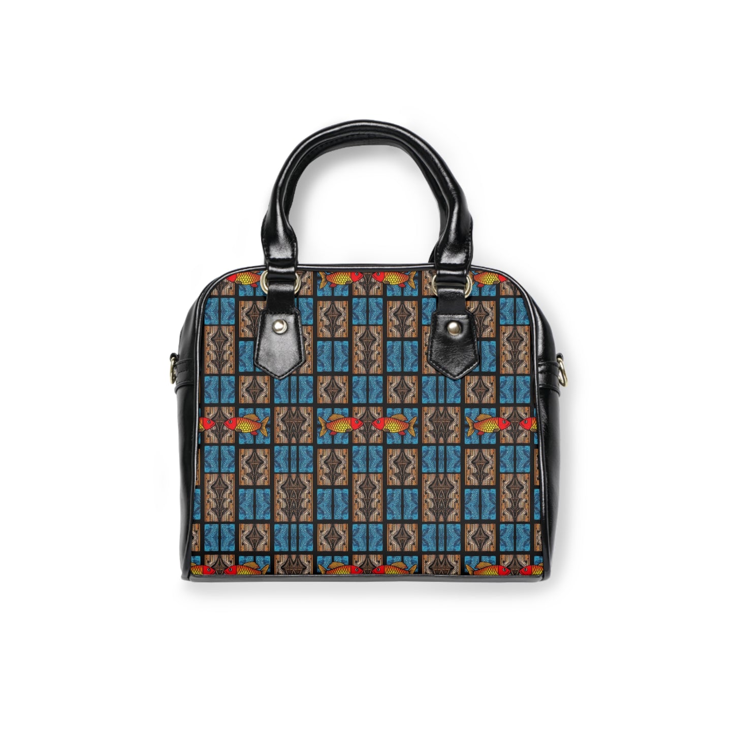 Shoulder Handbag, Pisces, Zodiac, Shapes Pattern