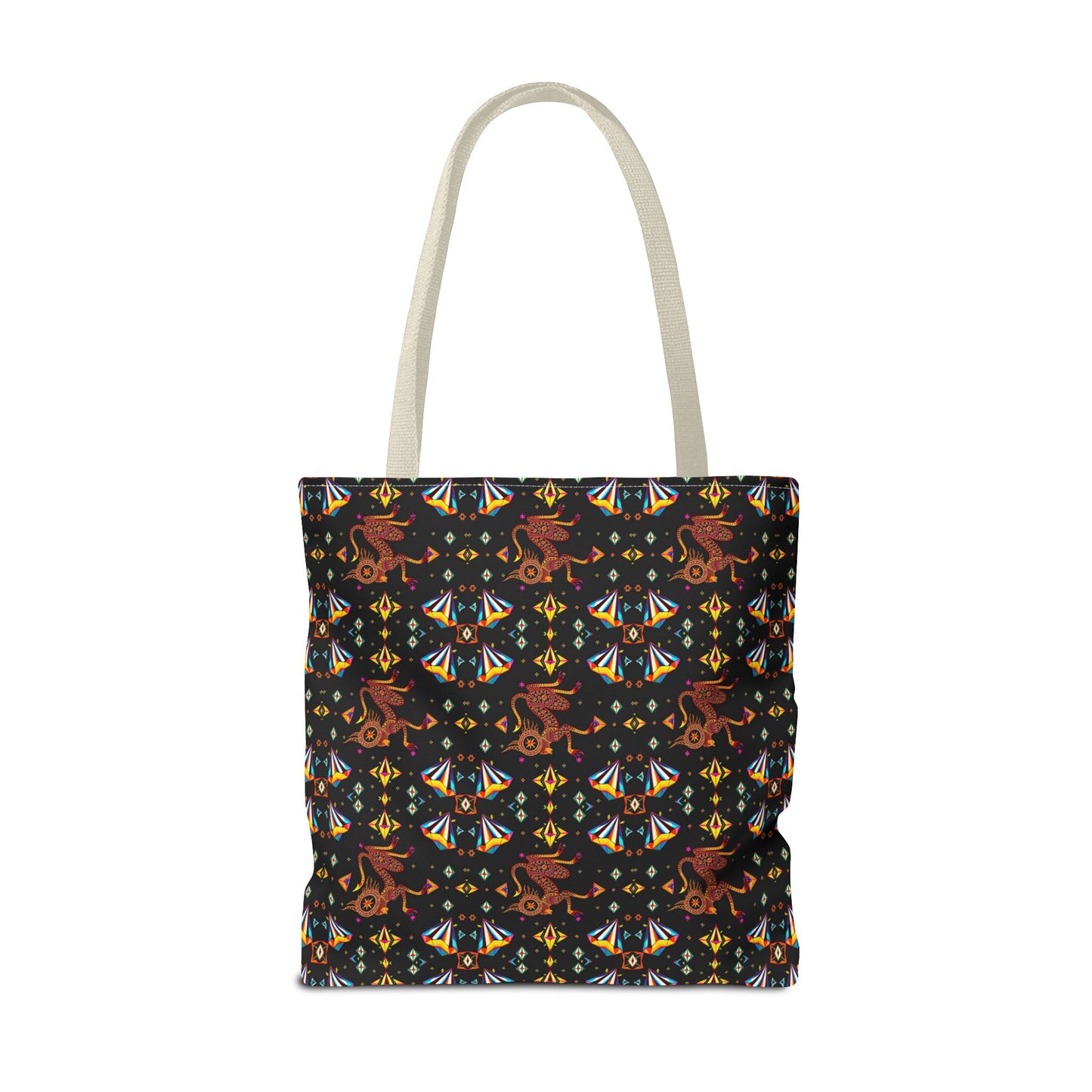 Tote Bag (AOP), Virgo, Zodiac, Jewel Pattern