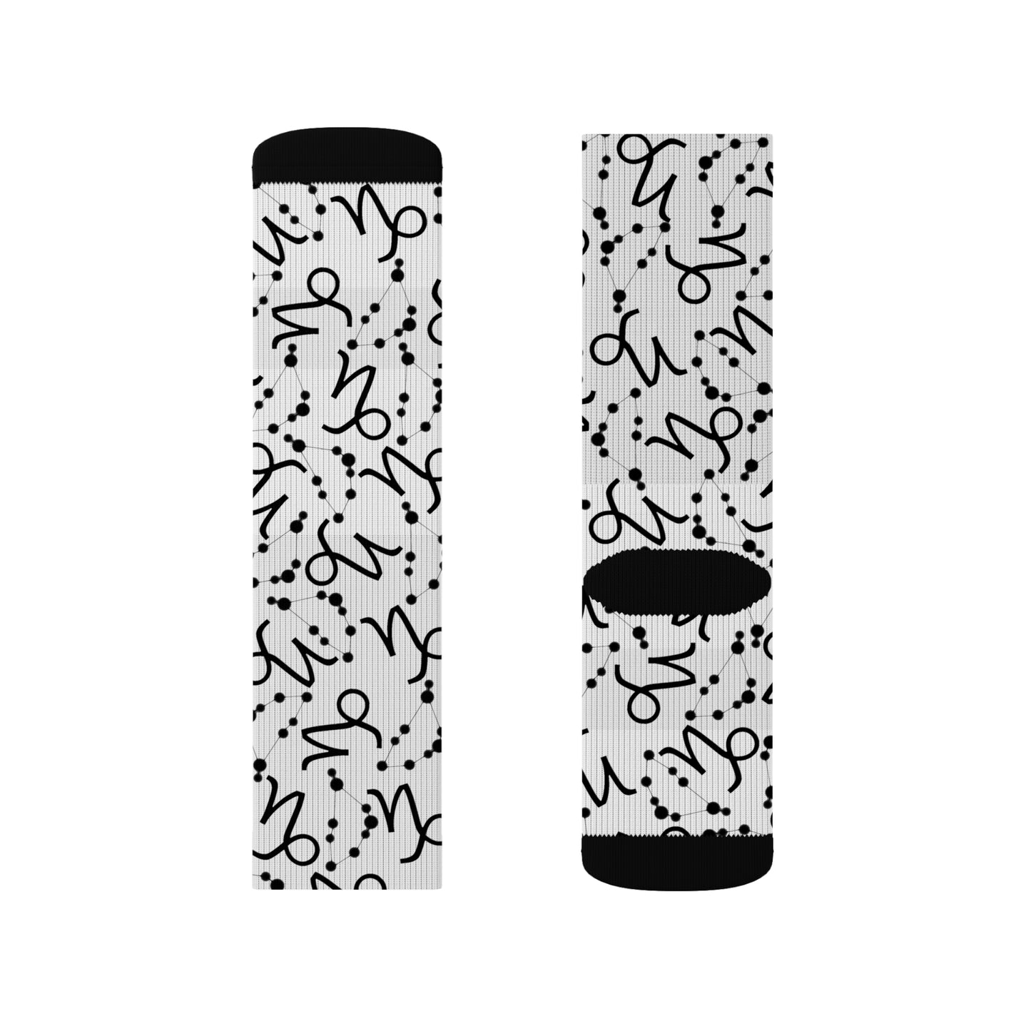 Zodiac Sublimation Socks Capricorn Zodiac sign