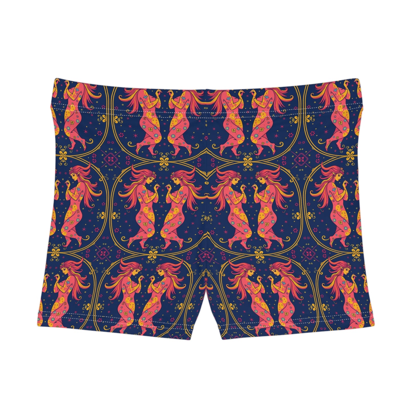 Women's Shorts, (AOP), Gemini, Zodiac v1, Sexy Pattern