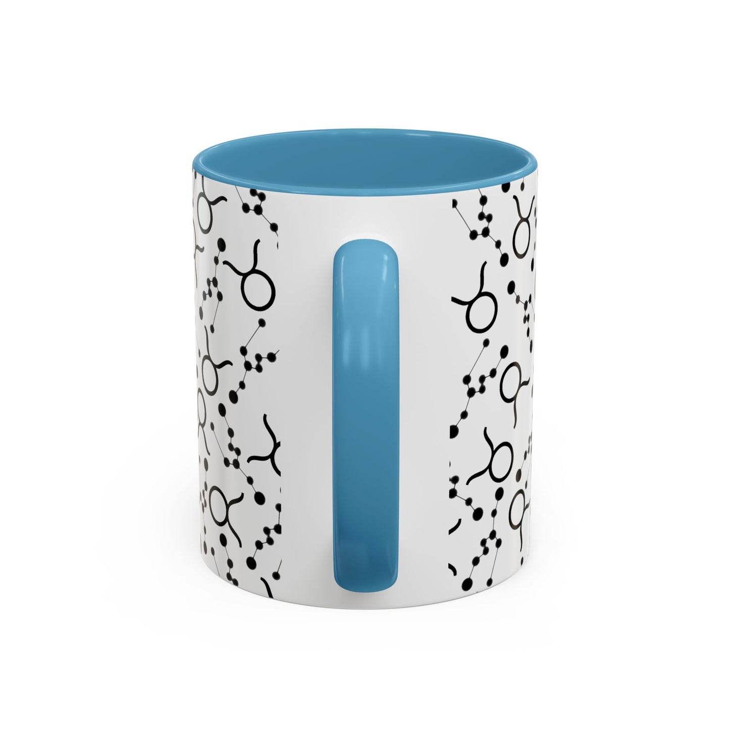 Accent Coffee Mug with the Taurus Zodiac sign (11, 15oz)