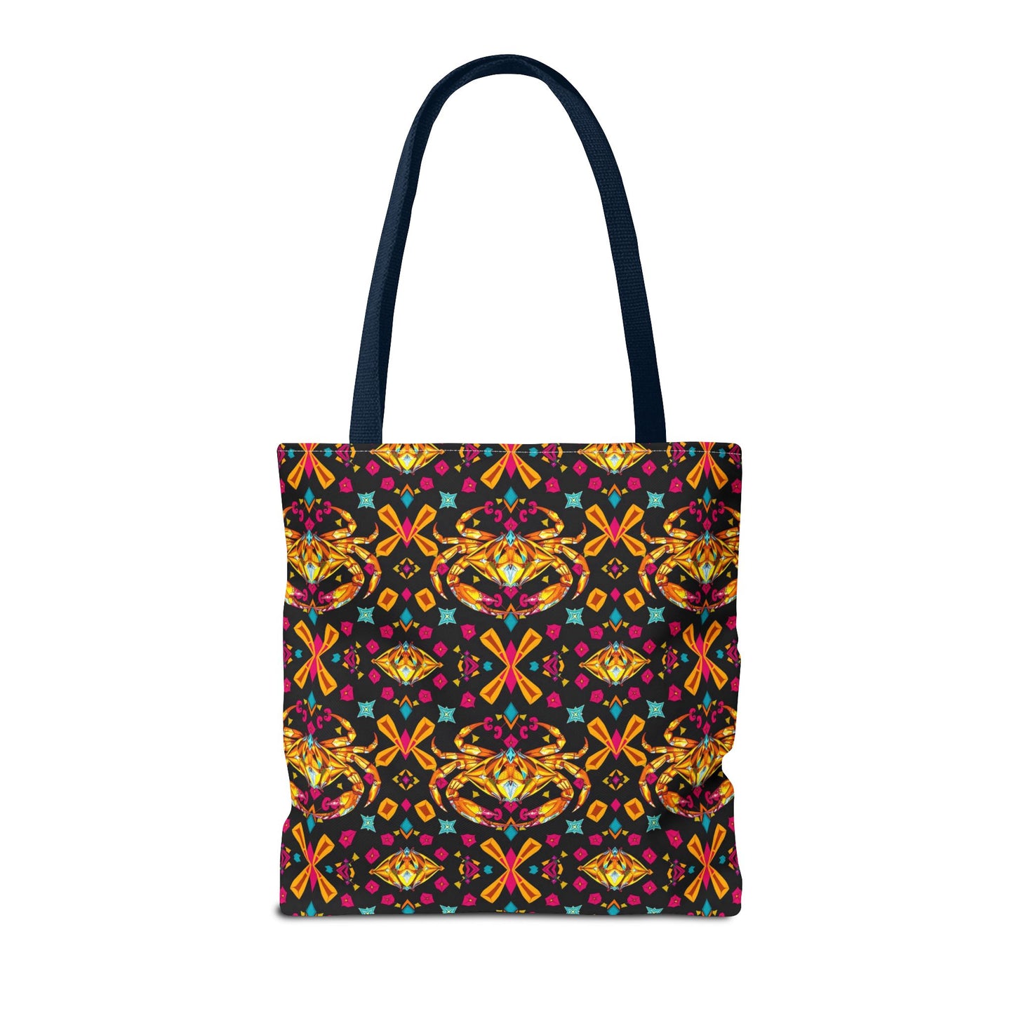 Tote Bag (AOP), Cancer, Zodiac v1, Jewel Pattern