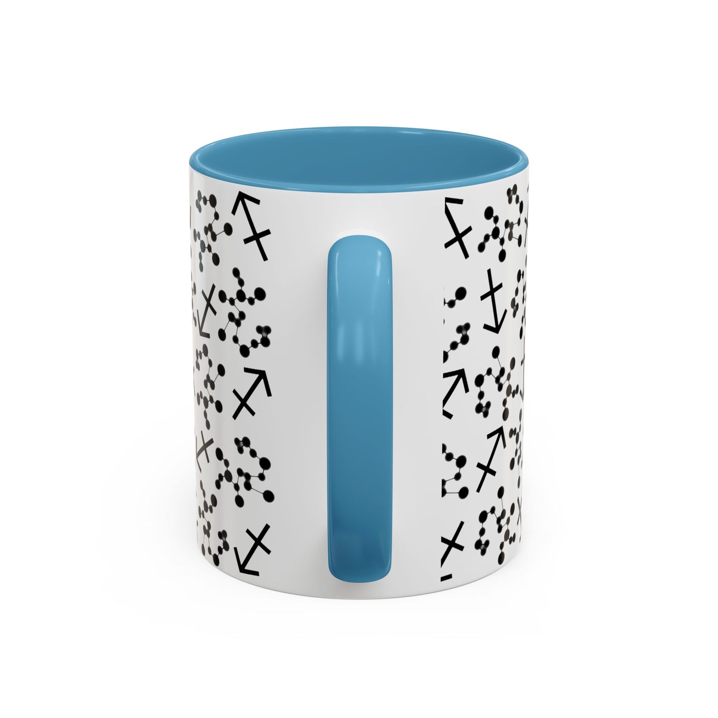 Accent Coffee Mug with the Sagittarius sign (11, 15oz)