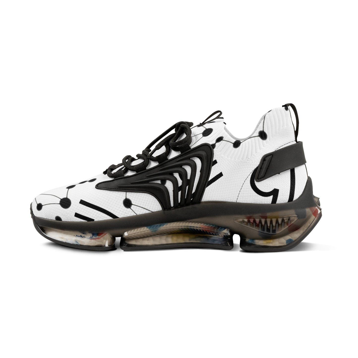 Men's Mesh Sneakers, Libra Zodiac Sign, all over print