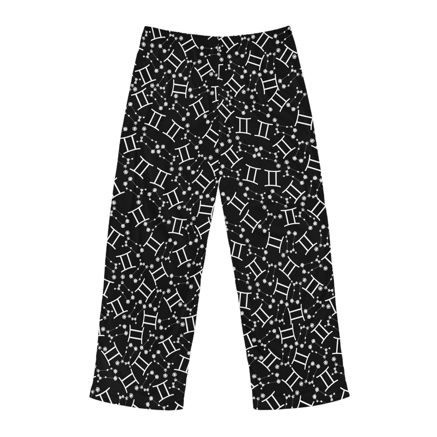 Men's Zodiac Pajama Pants (AOP) Gemini Zodiac Sign