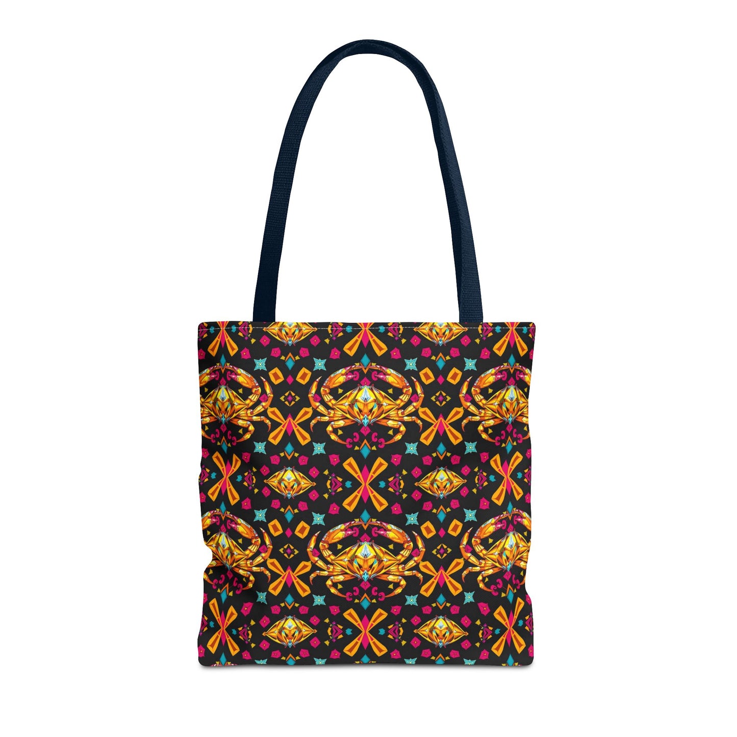 Tote Bag (AOP), Cancer, Zodiac v1, Jewel Pattern