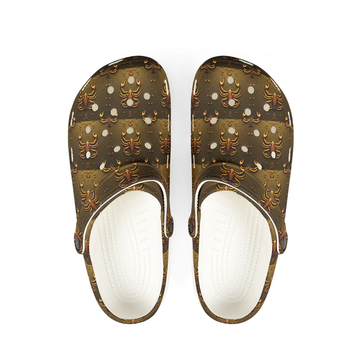 EVA Foam Rubber Shoes, (AOP), Scorpio, Zodiac, Pattern