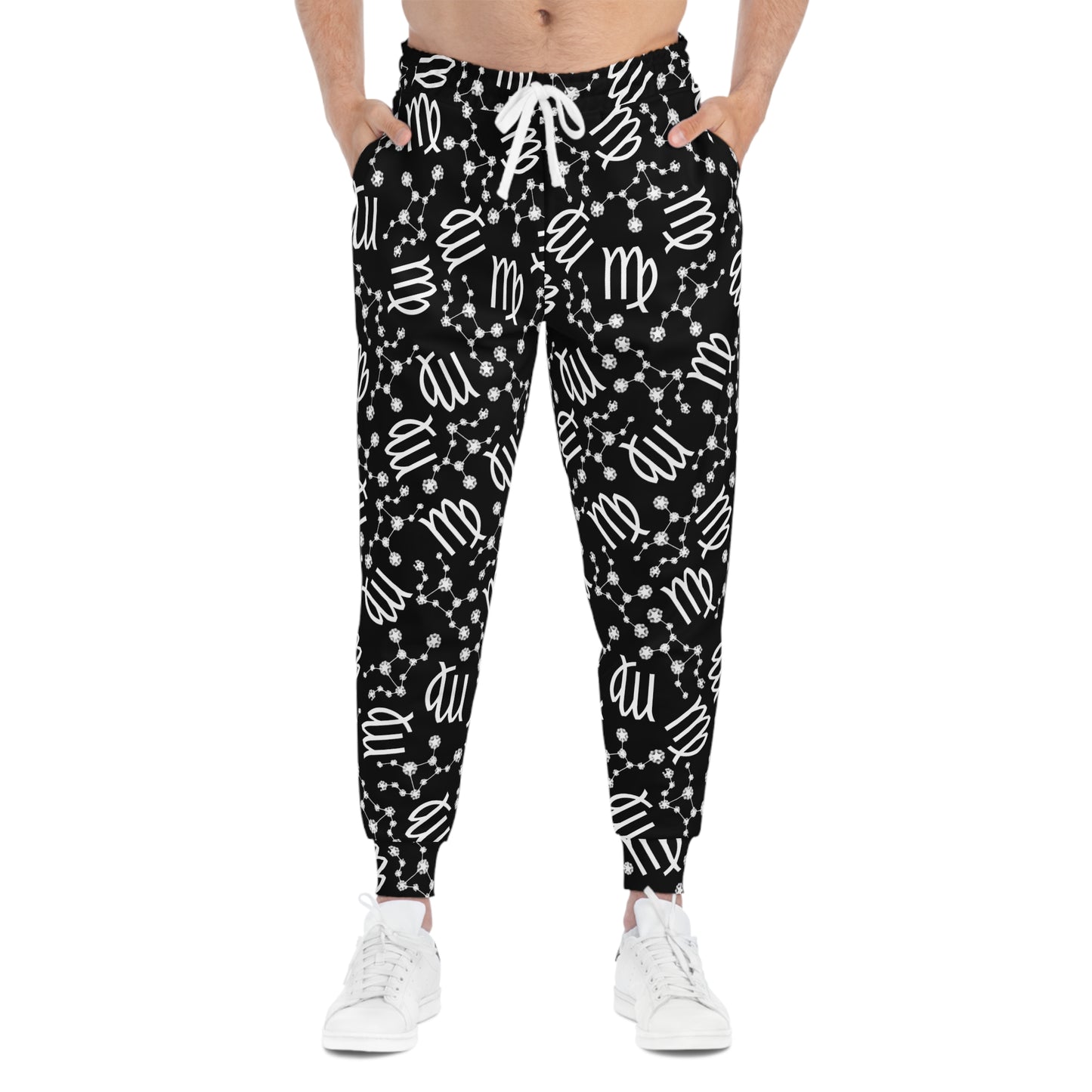 Athletic Joggers Virgo Zodiac sign (AOP)