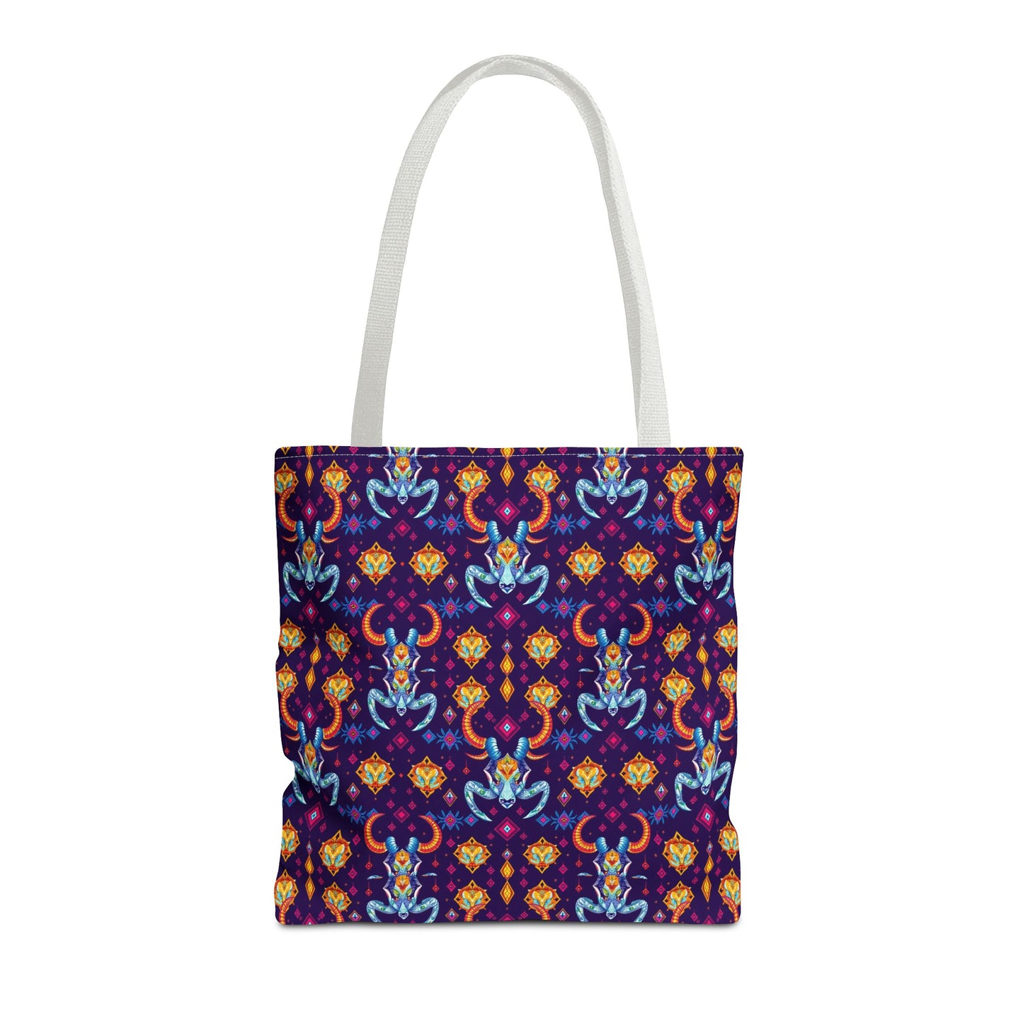 Tote Bag (AOP), Taurus, Zodiac, Jewel Pattern