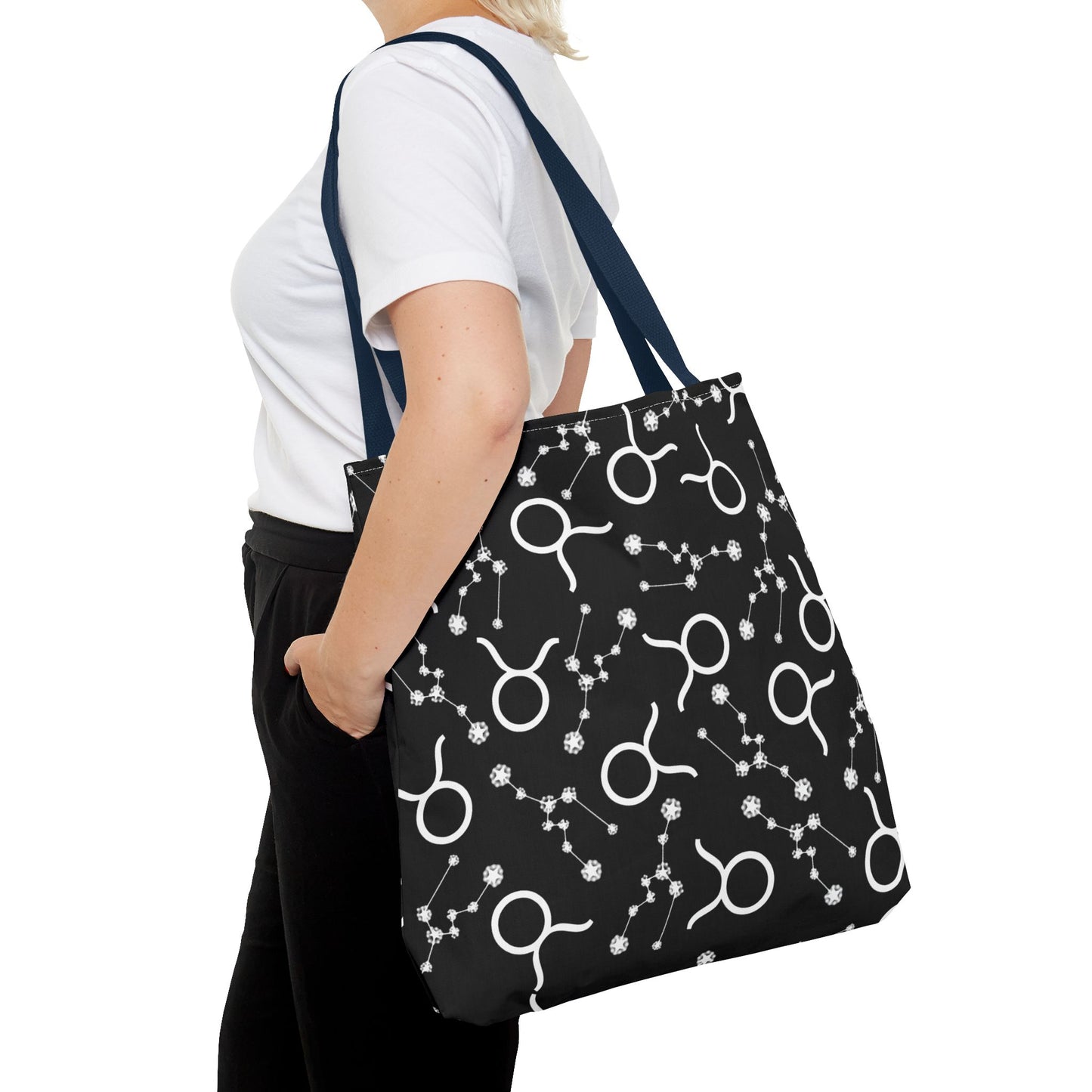 Tote Bag Taurus Zodiac sign AOP