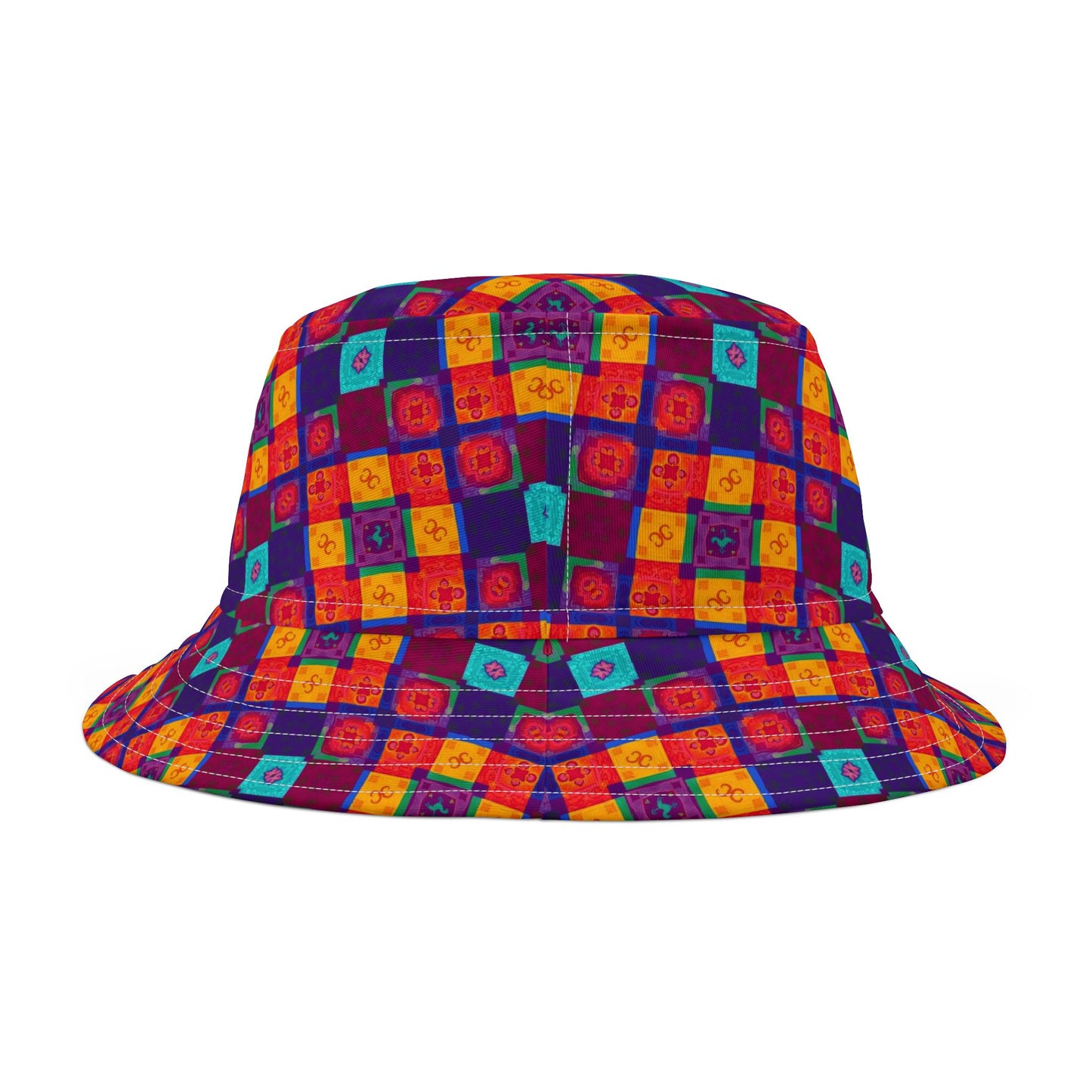 Bucket Hat, (AOP), Virgo, Zodiac Shape Pattern