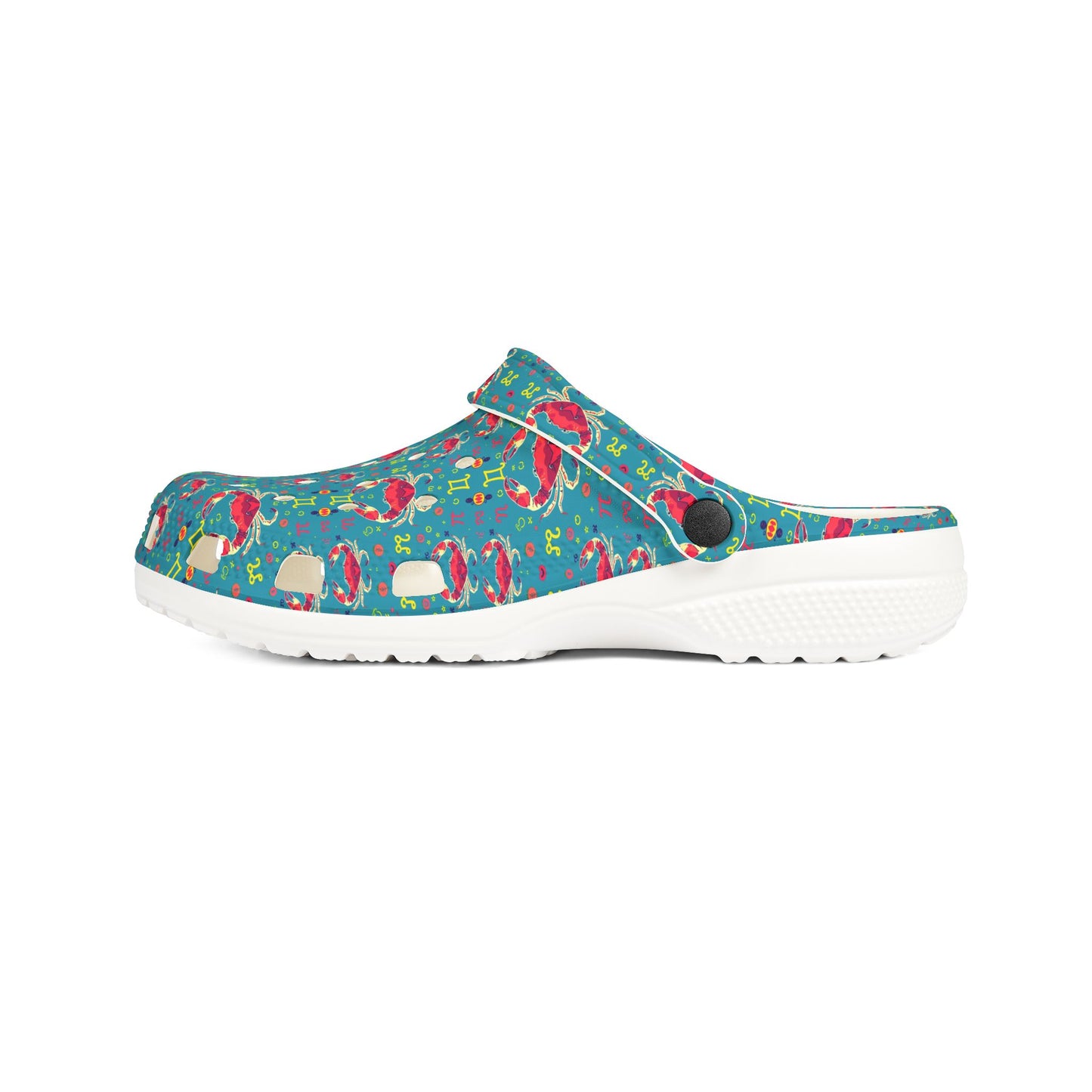 EVA Foam Rubber Shoes, (AOP), Cancer, Zodiac, Pattern