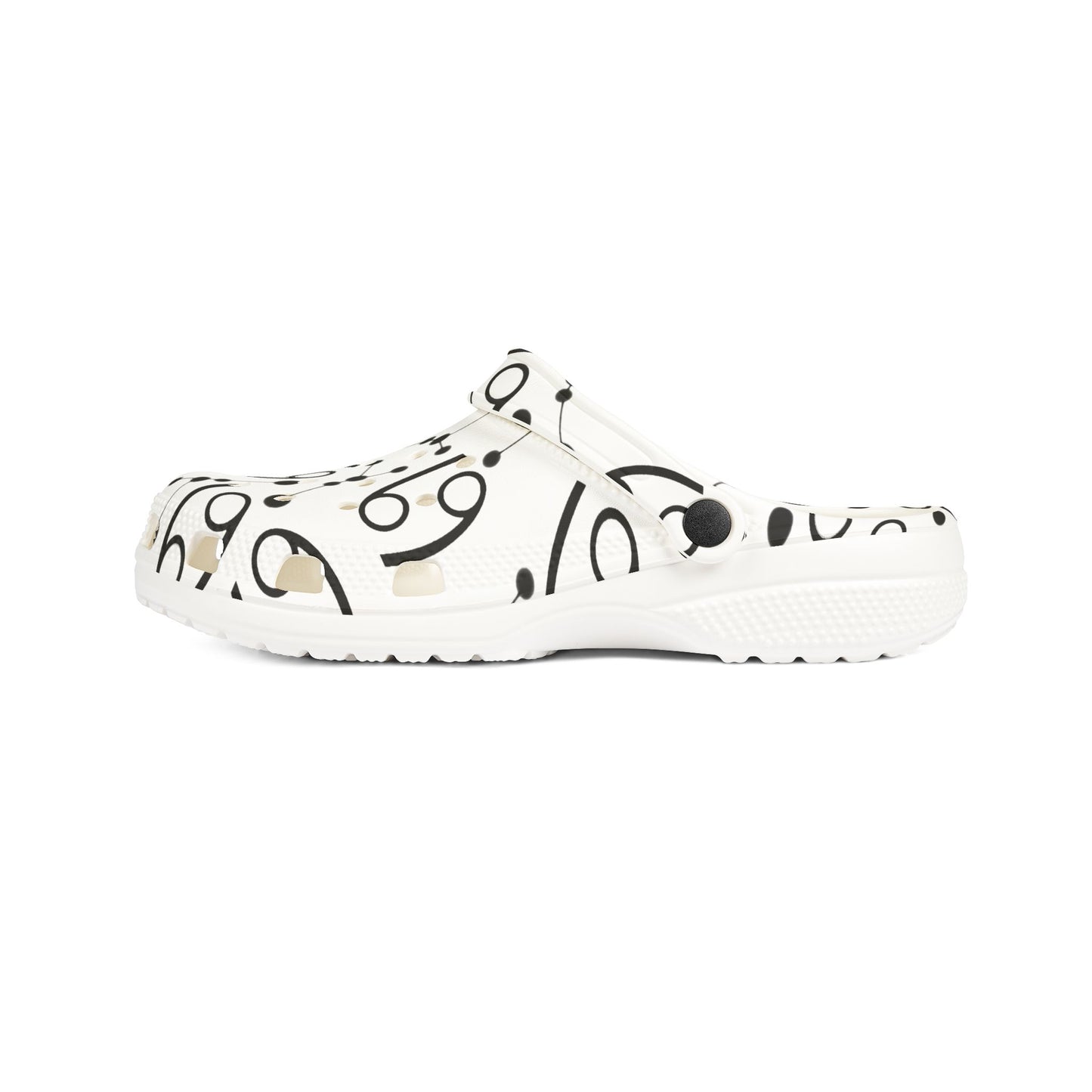 EVA Foam Rubber Shoes (AOP), Material 100% EVA, Cancer Zodiac Design