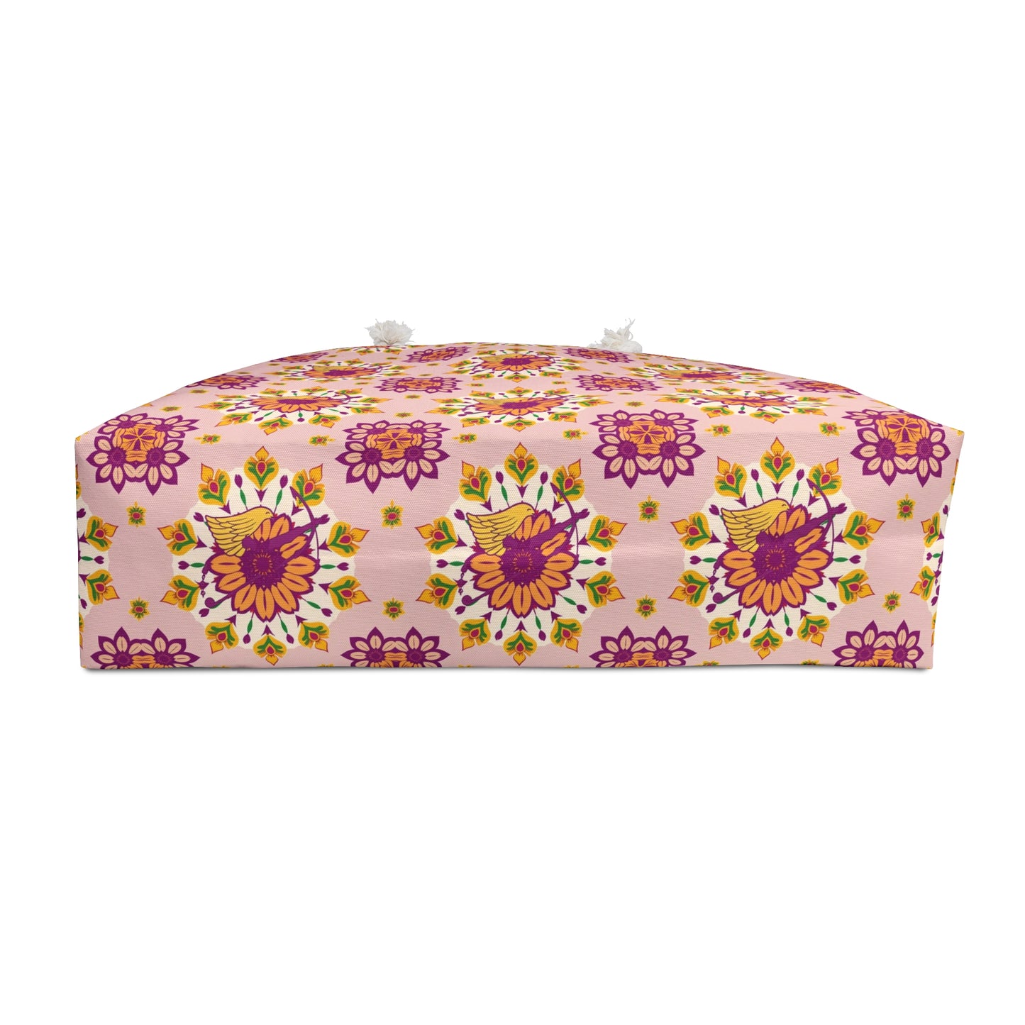 Weekender Bag, Sagittarius, Zodiac v4, Flower Pattern