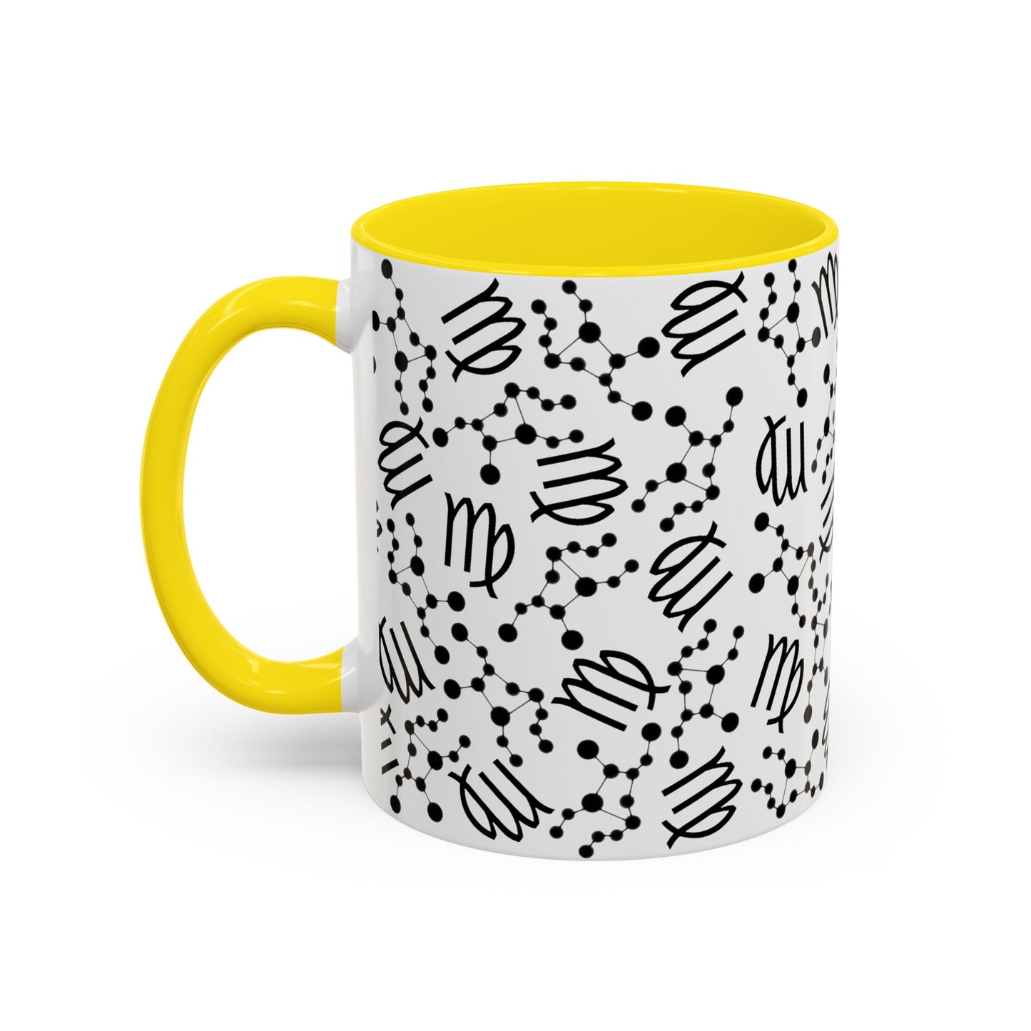 Accent Coffee Mug with the Virgo sign (11, 15oz)