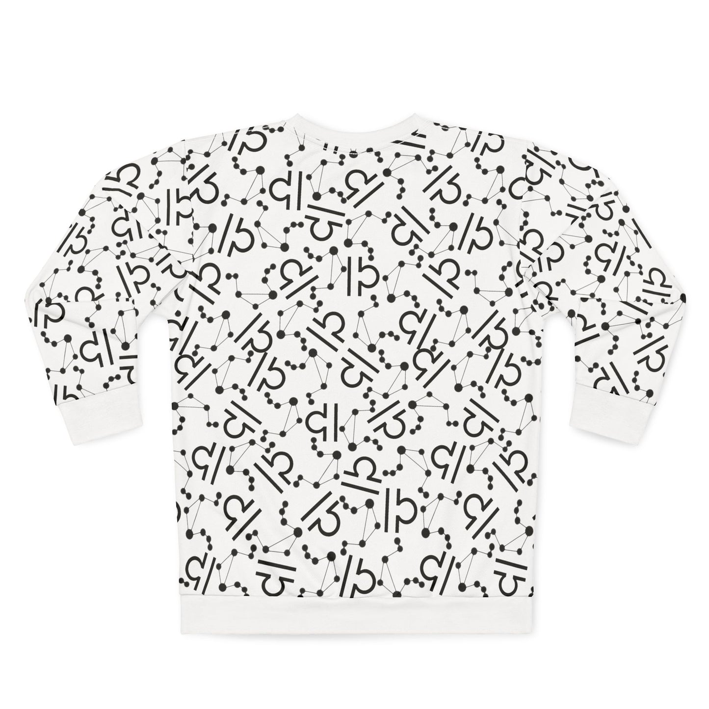 Zodiac AOP Unisex Sweatshirt Libra Zodiac Sign
