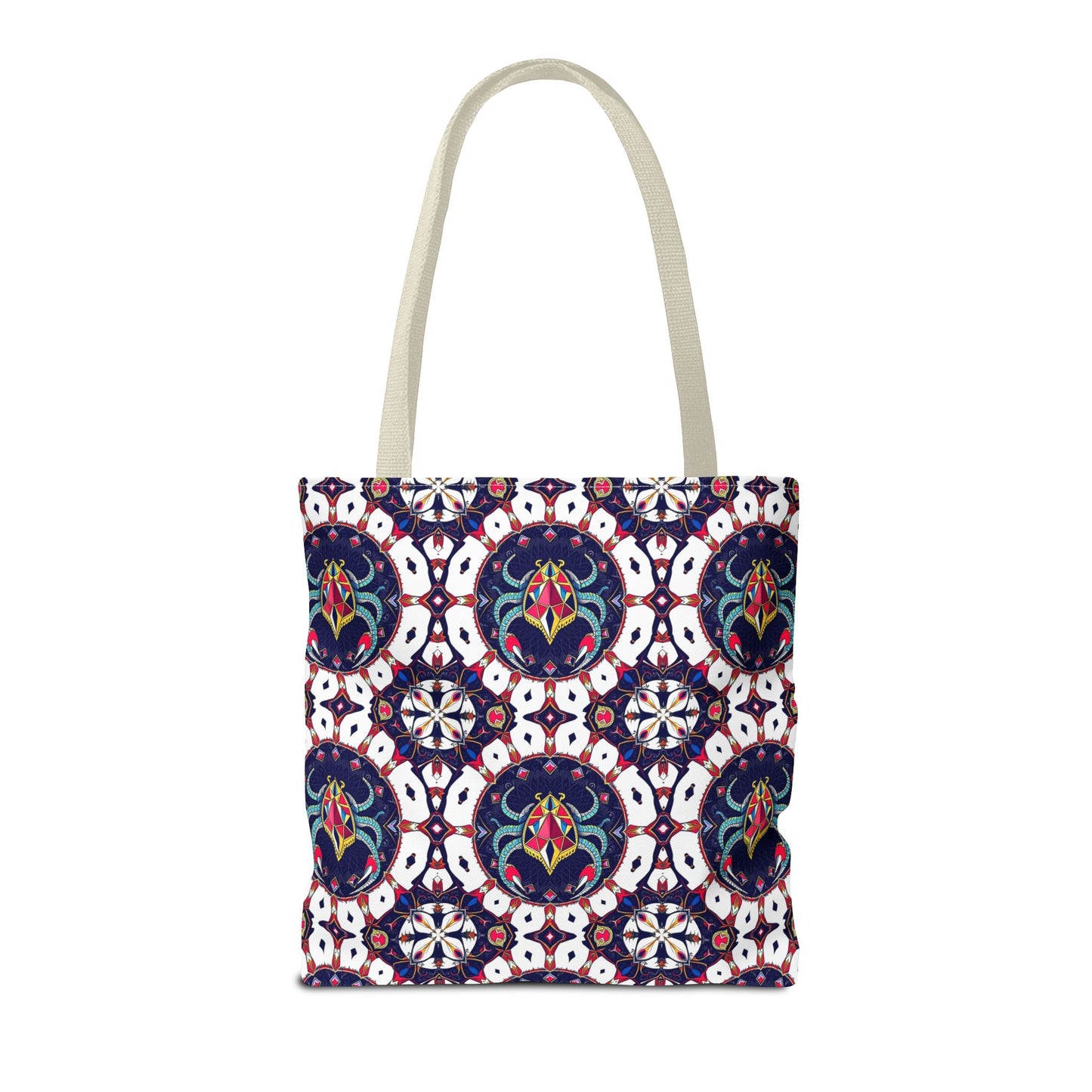 Tote Bag (AOP), Scorpio, Zodiac v1, Jewel Pattern
