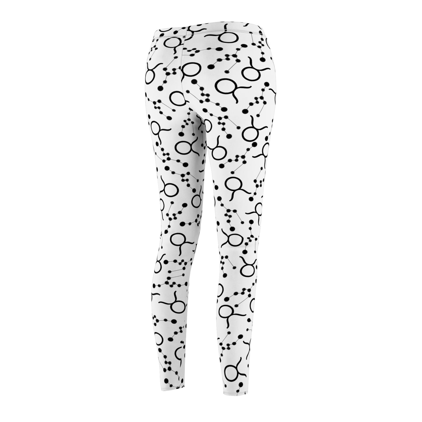 Women's Zodiac Cut & Sew Casual Leggings Taurus Zodiac sign