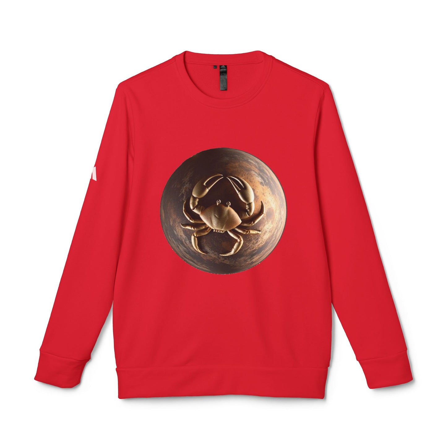 Adidas, Unisex Fleece Crewneck Sweatshirt, Cancer, Planet Animal, Zodiac