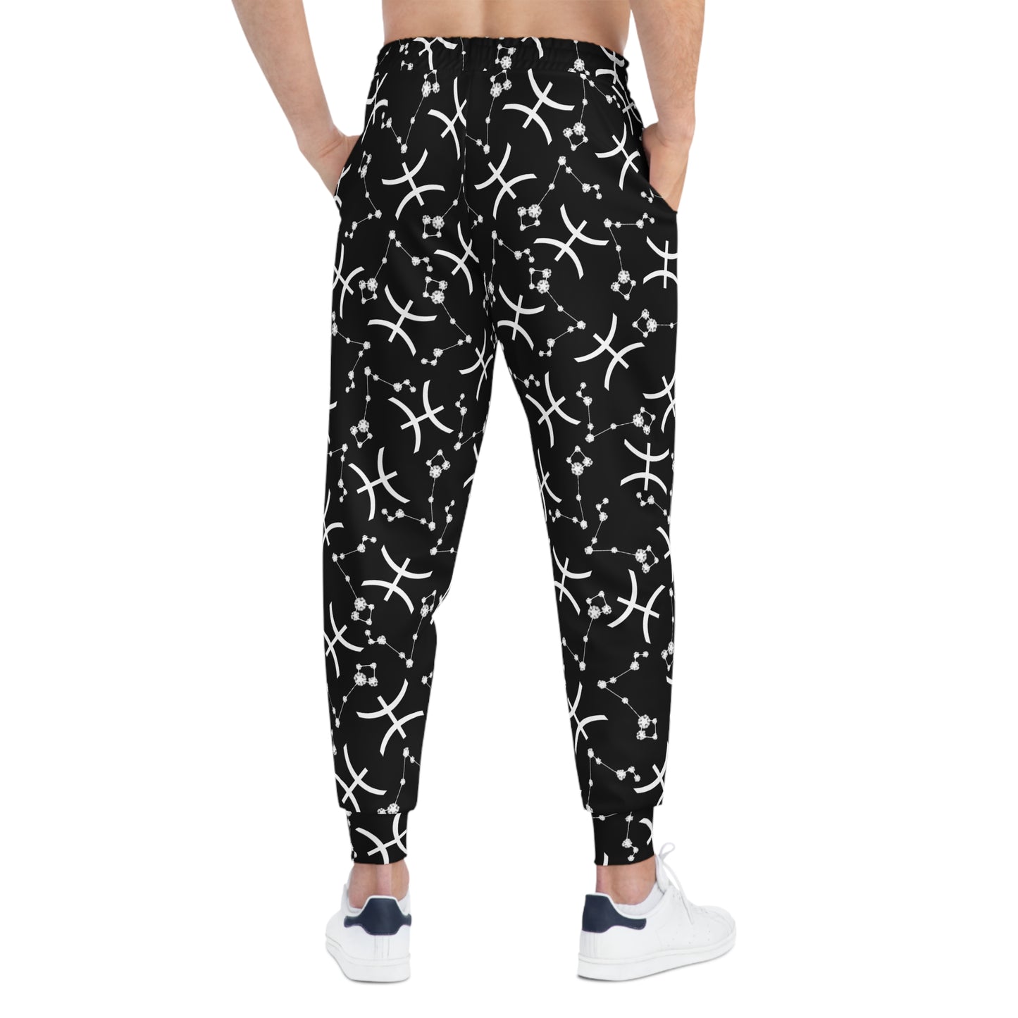 Athletic Joggers Pisces Zodiac sign (AOP)