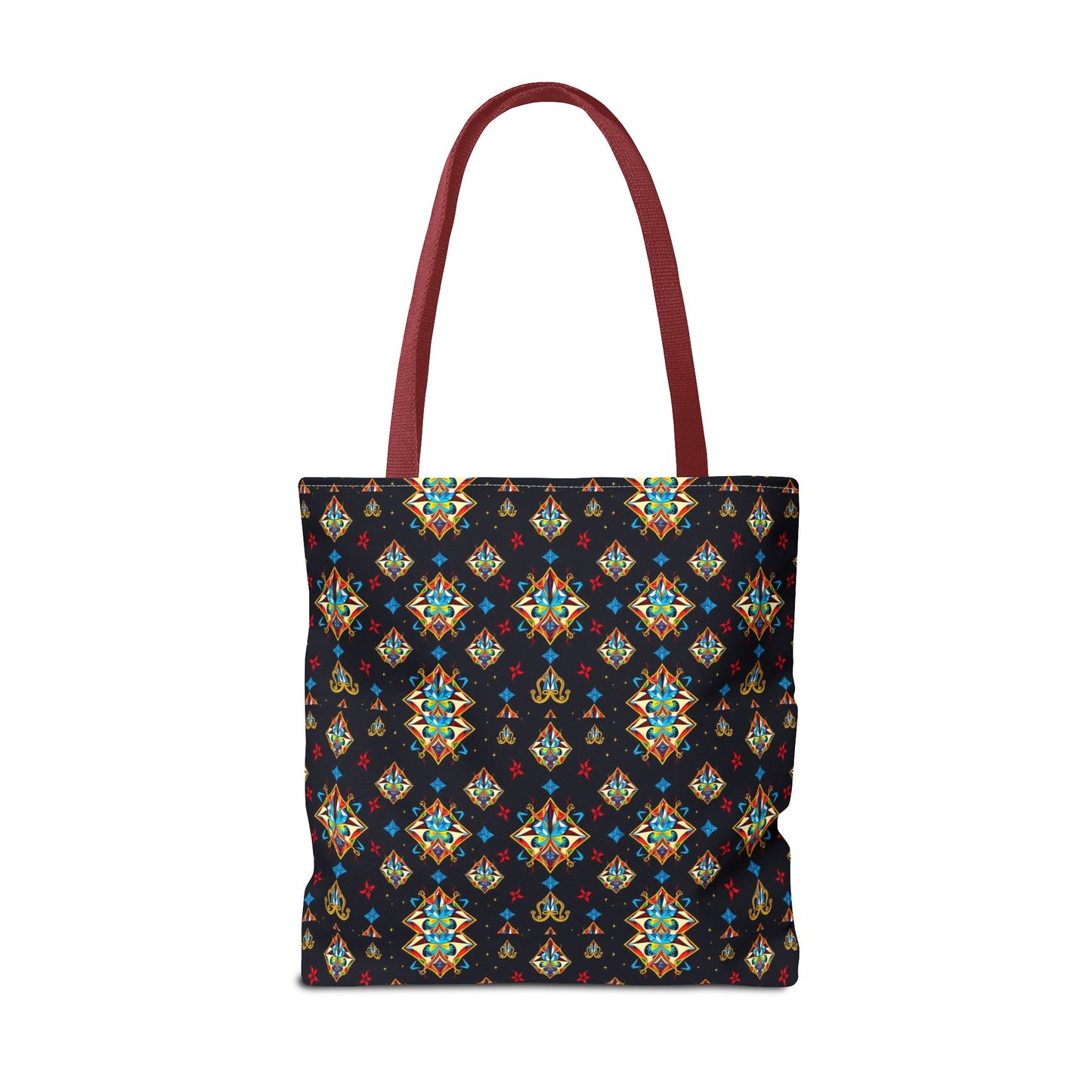 Tote Bag (AOP), Sagittarius, Zodiac v1, Jewel Pattern