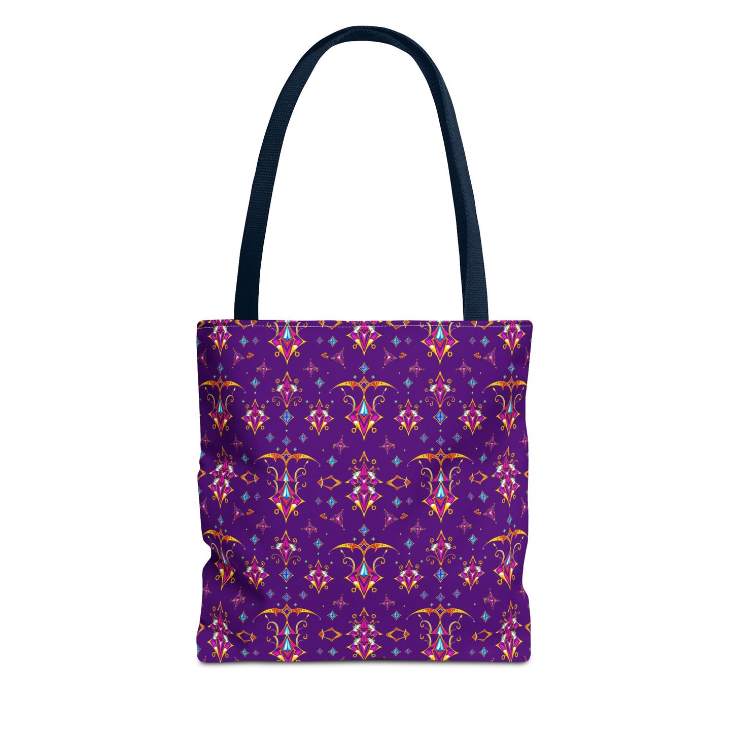 Tote Bag (AOP), Sagittarius, Zodiac, Jewel Pattern