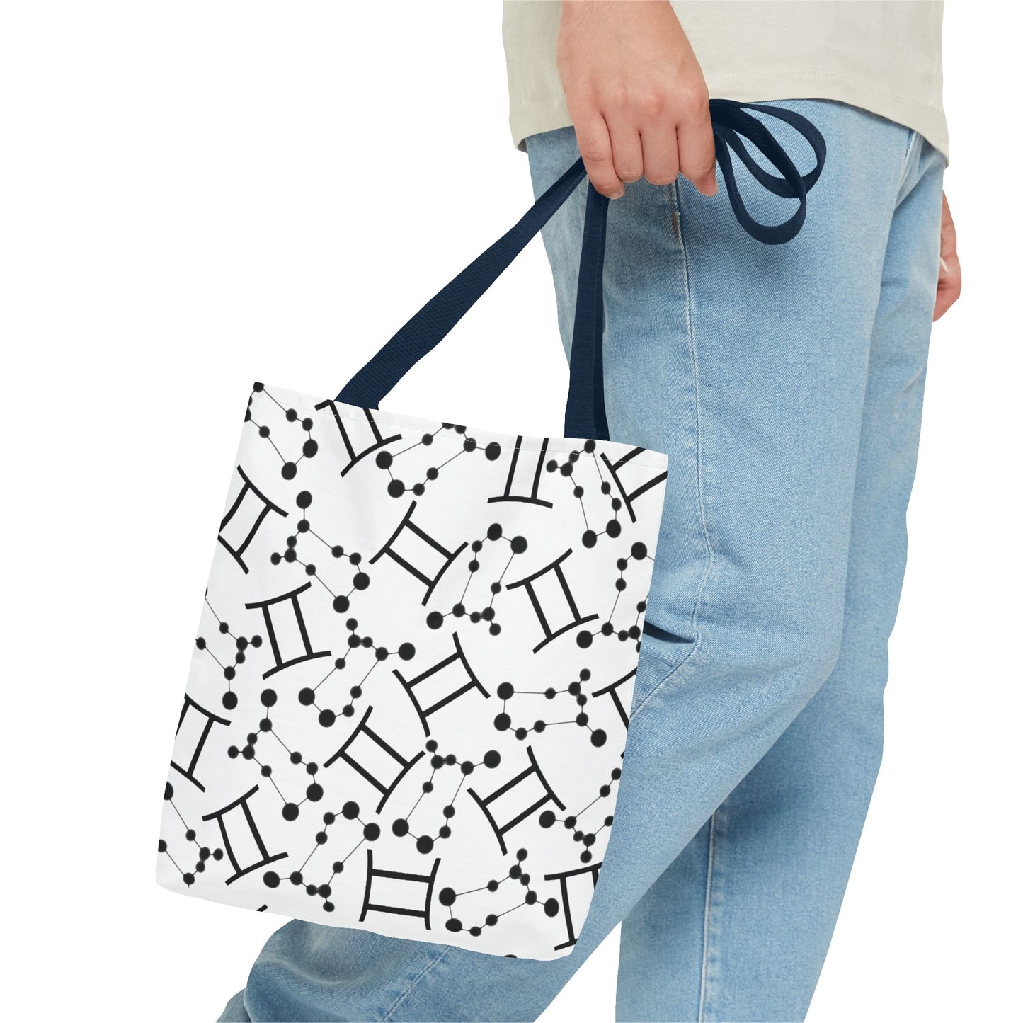 Tote Bag Gemini Zodiac sign AOP