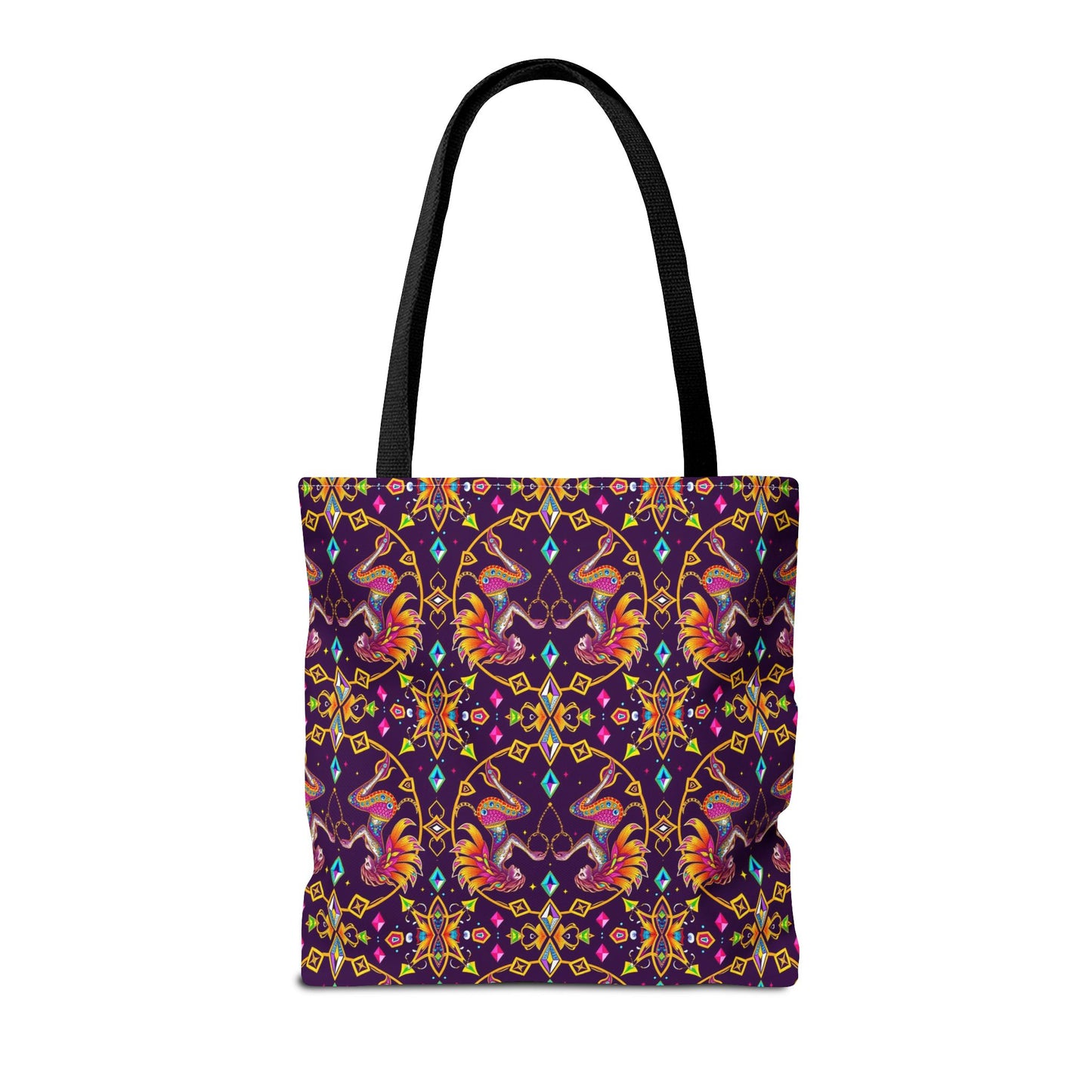 Tote Bag (AOP), Gemini, Zodiac, Jewel Pattern