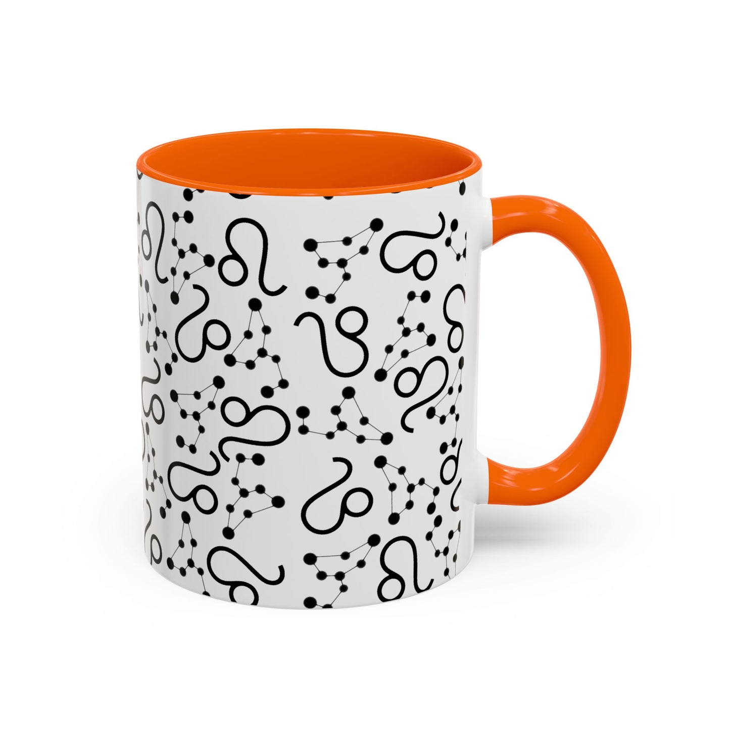 Accent Coffee Mug with the Leo sign (11, 15oz)