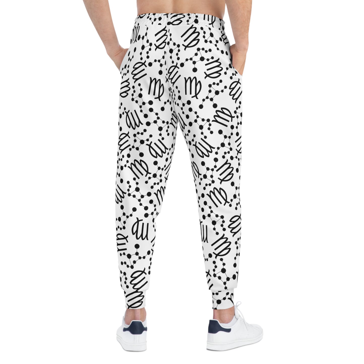 Athletic Joggers Virgo Zodiac sign (AOP)