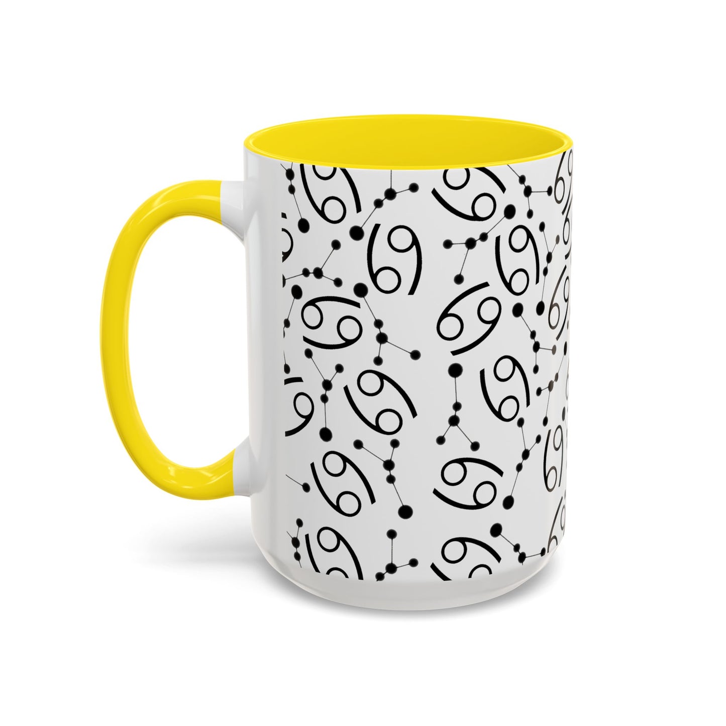 Accent Coffee Mug with the Cancer sign (11, 15oz)