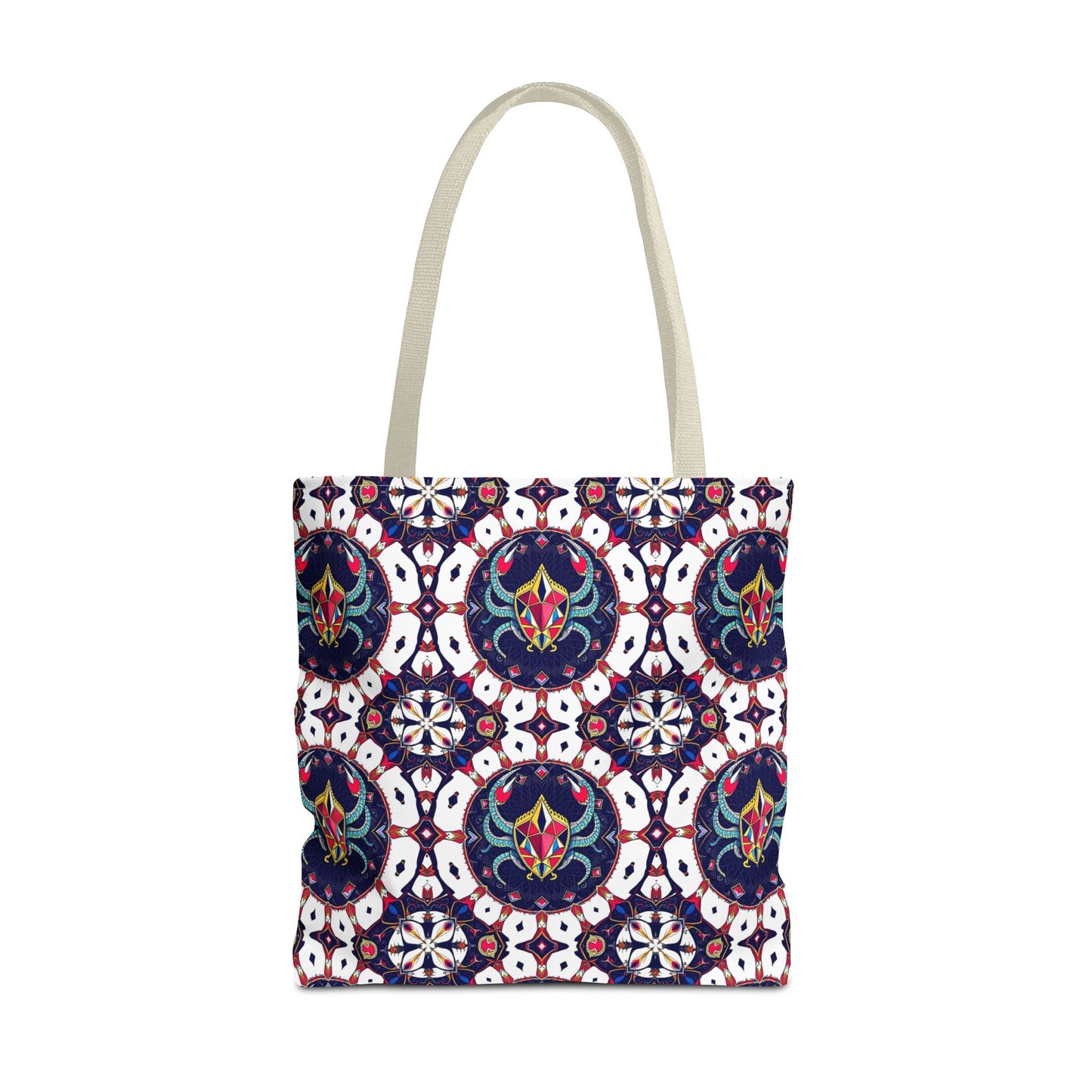 Tote Bag (AOP), Scorpio, Zodiac v1, Jewel Pattern