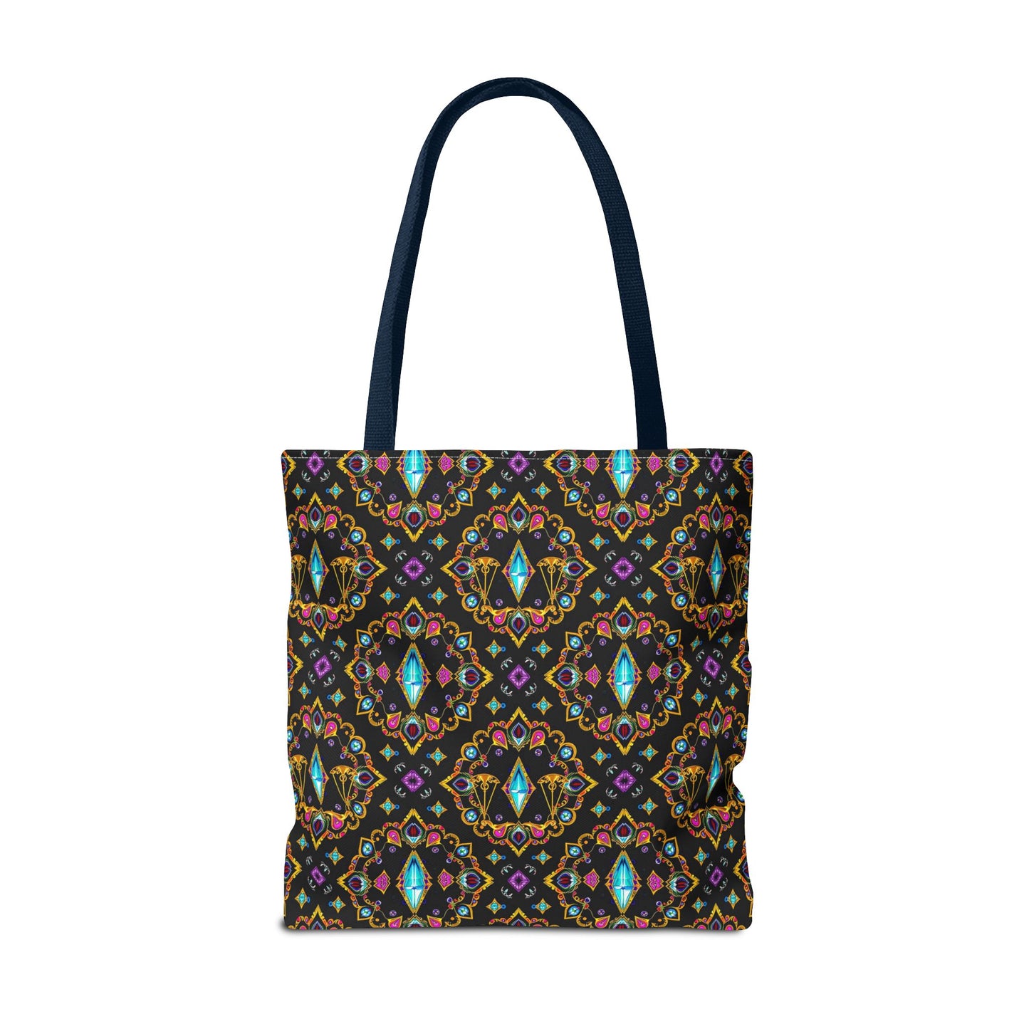 Tote Bag (AOP), Libra, Zodiac v1, Jewel Pattern