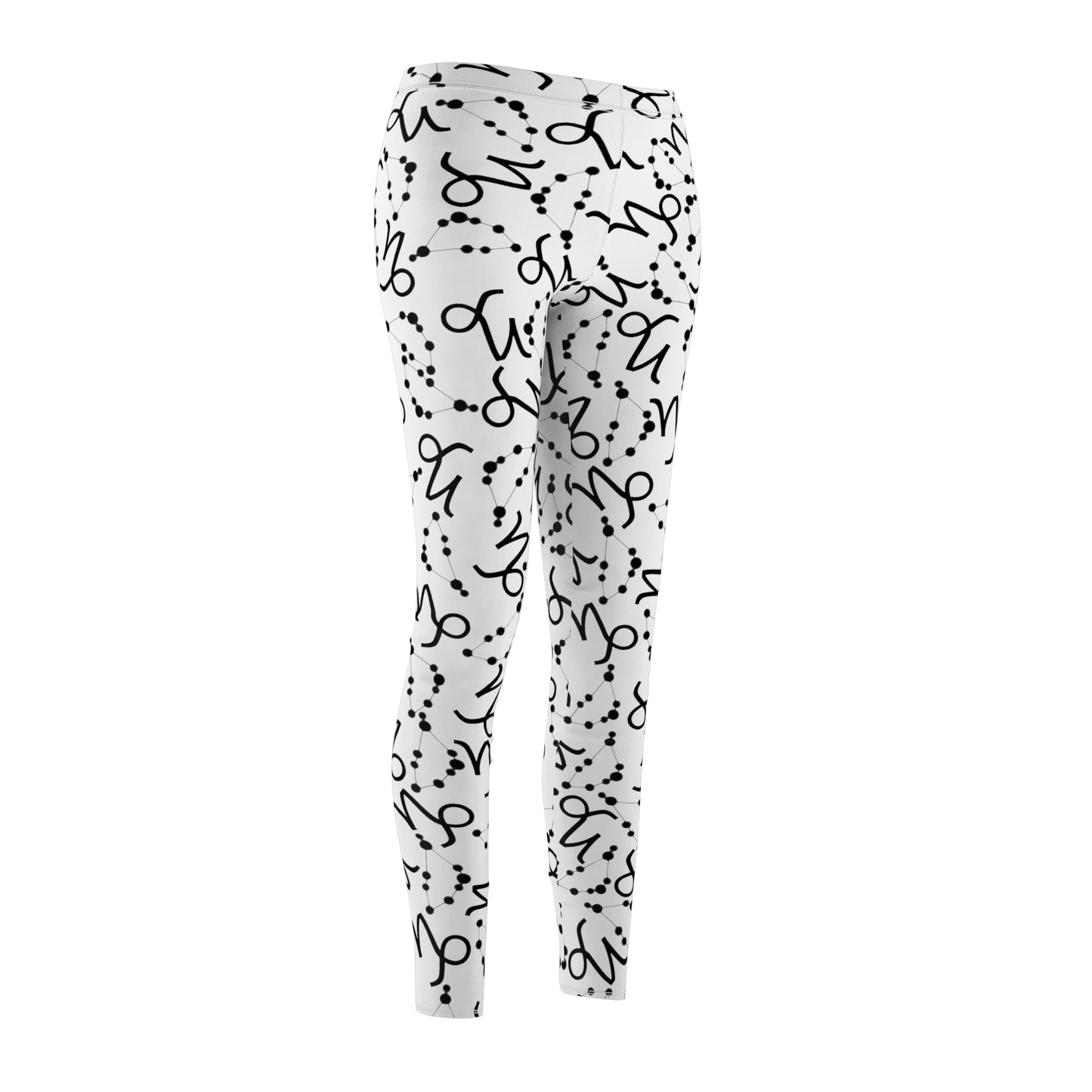 Women's Zodiac Cut & Sew Casual Leggings Capricorn Zodiac sign