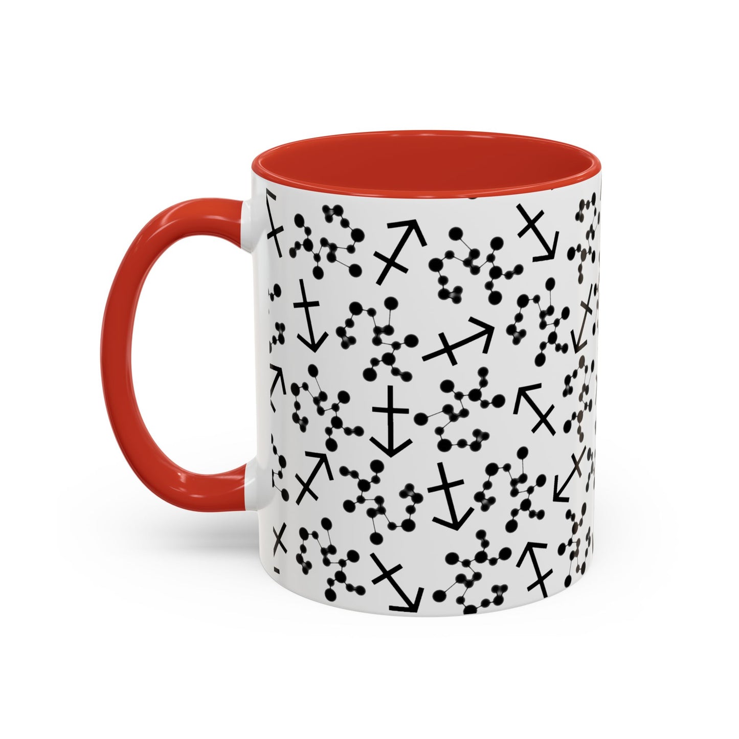Accent Coffee Mug with the Sagittarius sign (11, 15oz)
