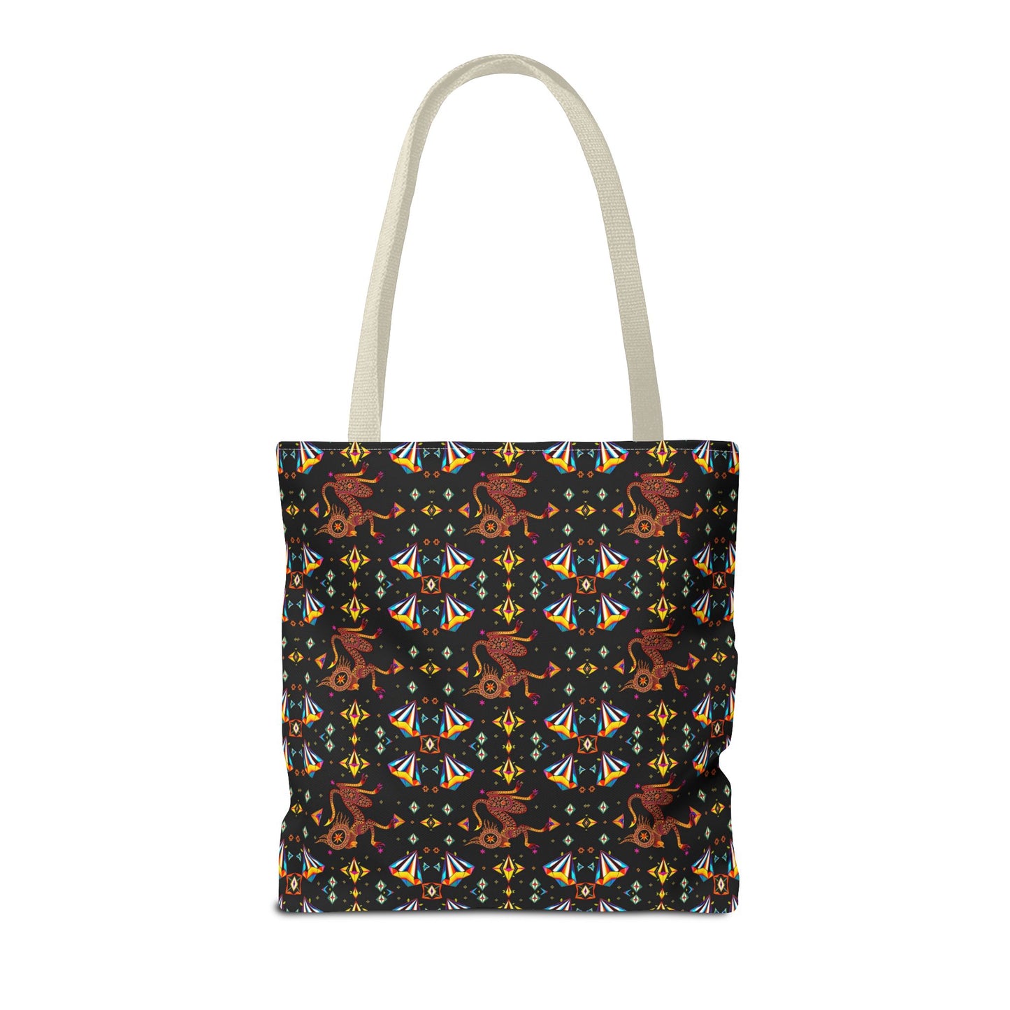 Tote Bag (AOP), Virgo, Zodiac, Jewel Pattern