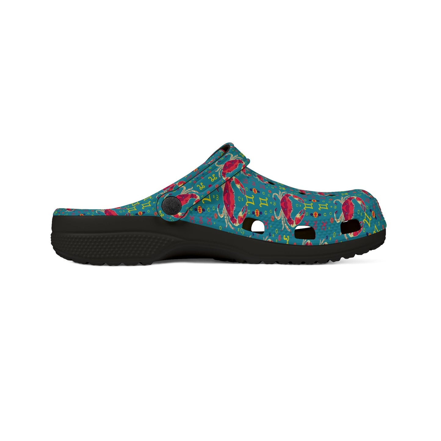 EVA Foam Rubber Shoes, (AOP), Cancer, Zodiac, Pattern