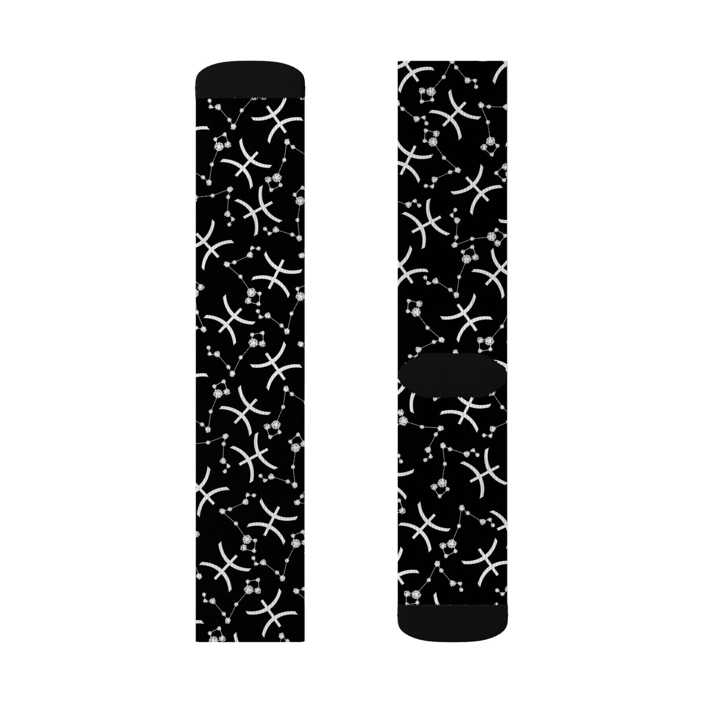 Zodiac Sublimation Socks Pisces Zodiac sign