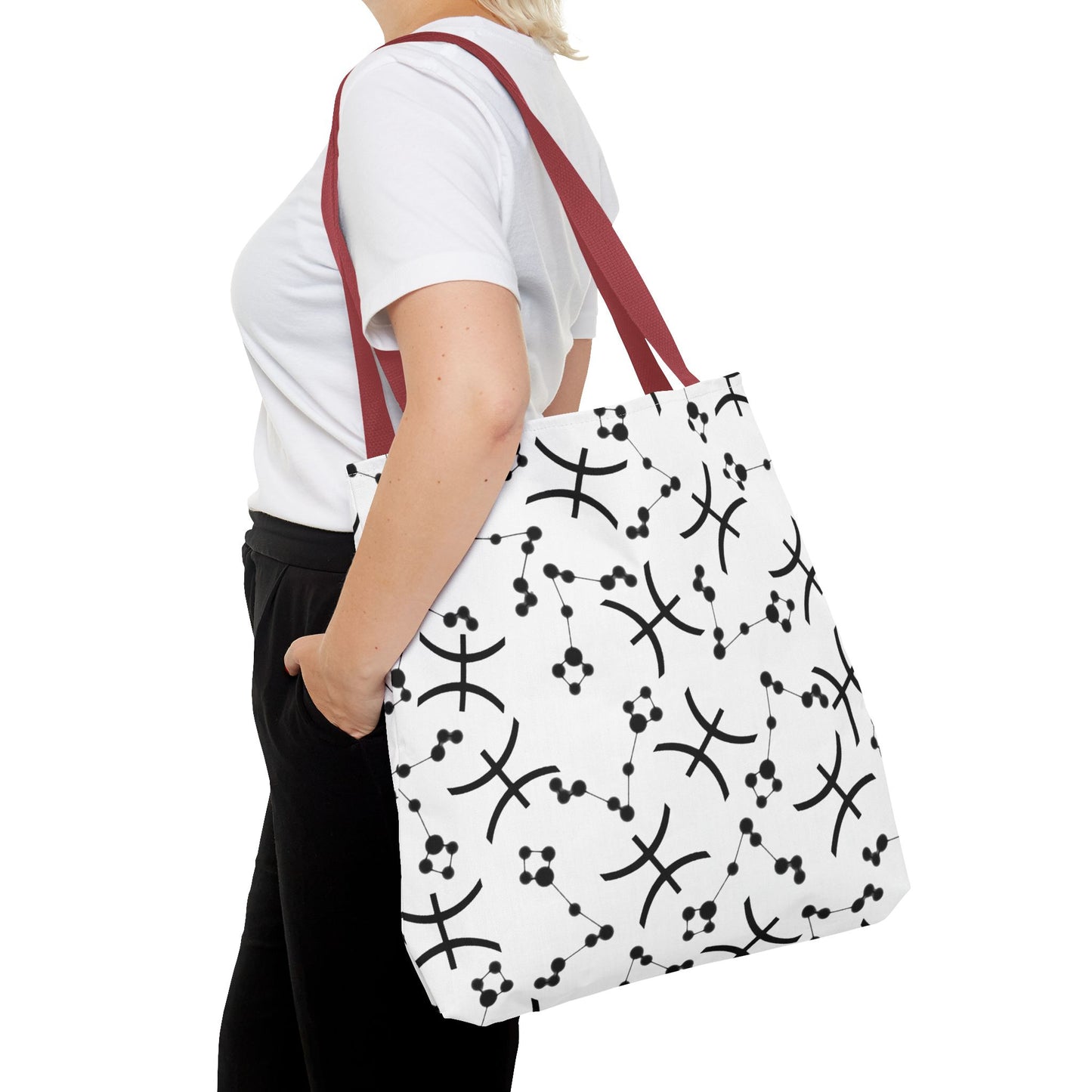 Tote Bag Pisces Zodiac sign AOP