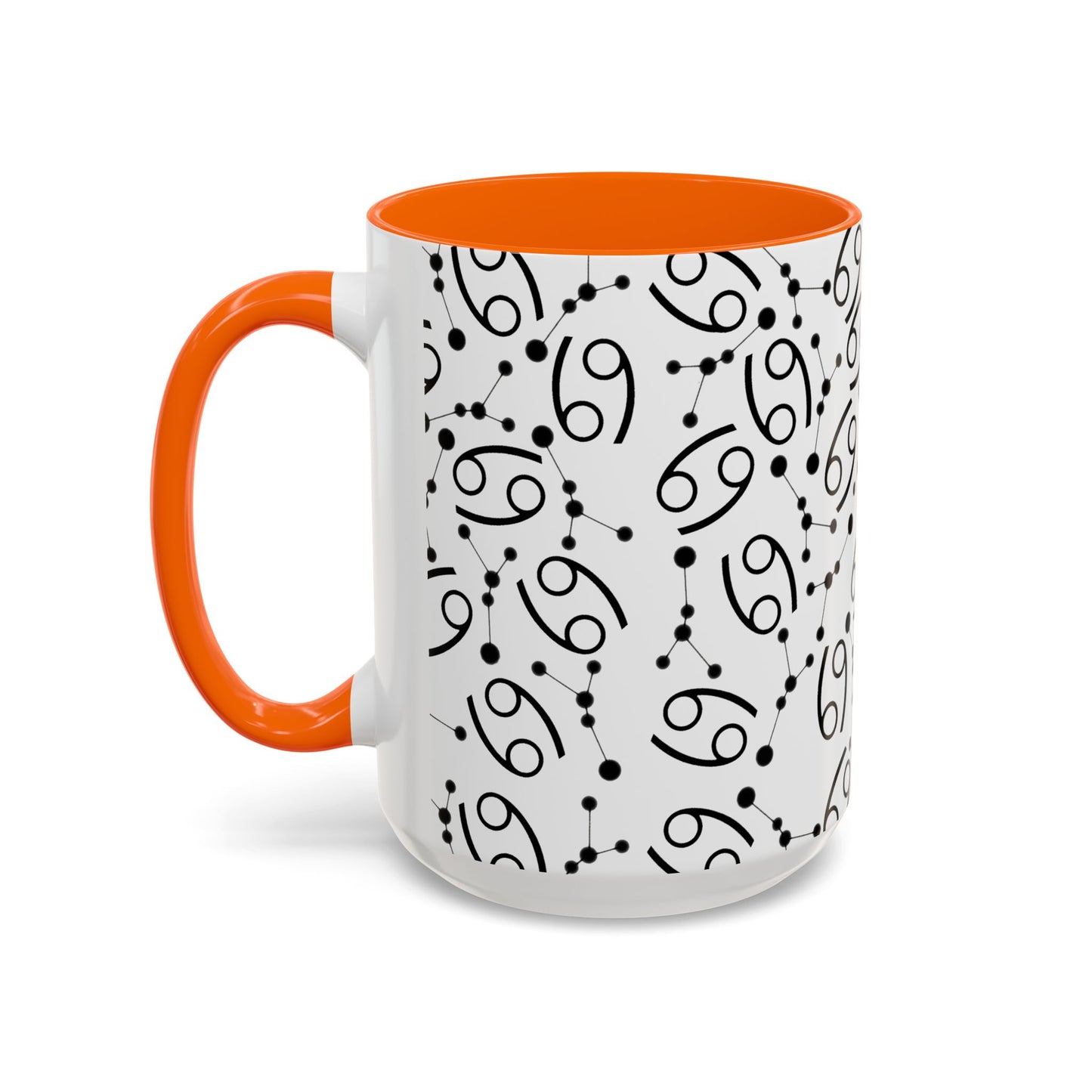 Accent Coffee Mug with the Cancer sign (11, 15oz)